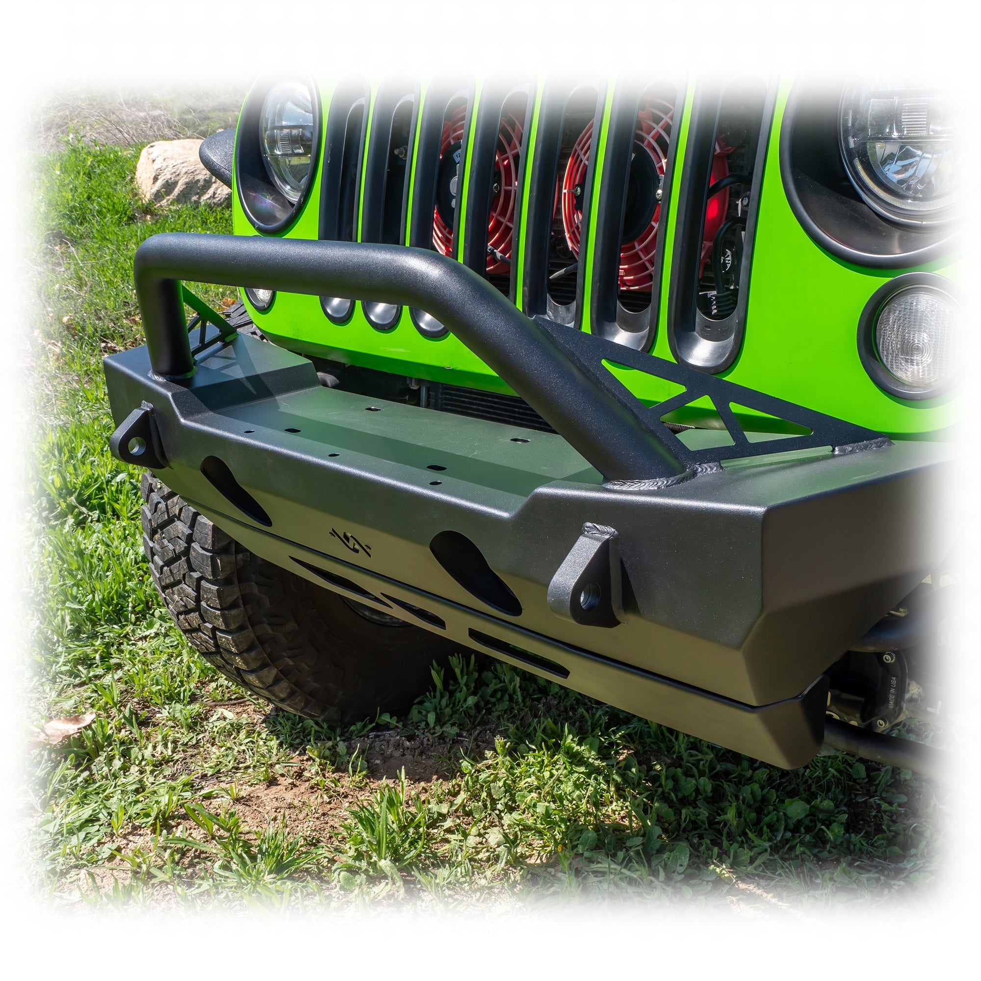 Jeep Wrangler JK/JL/JT Front Bumper with Skid Plate | 2007-2026