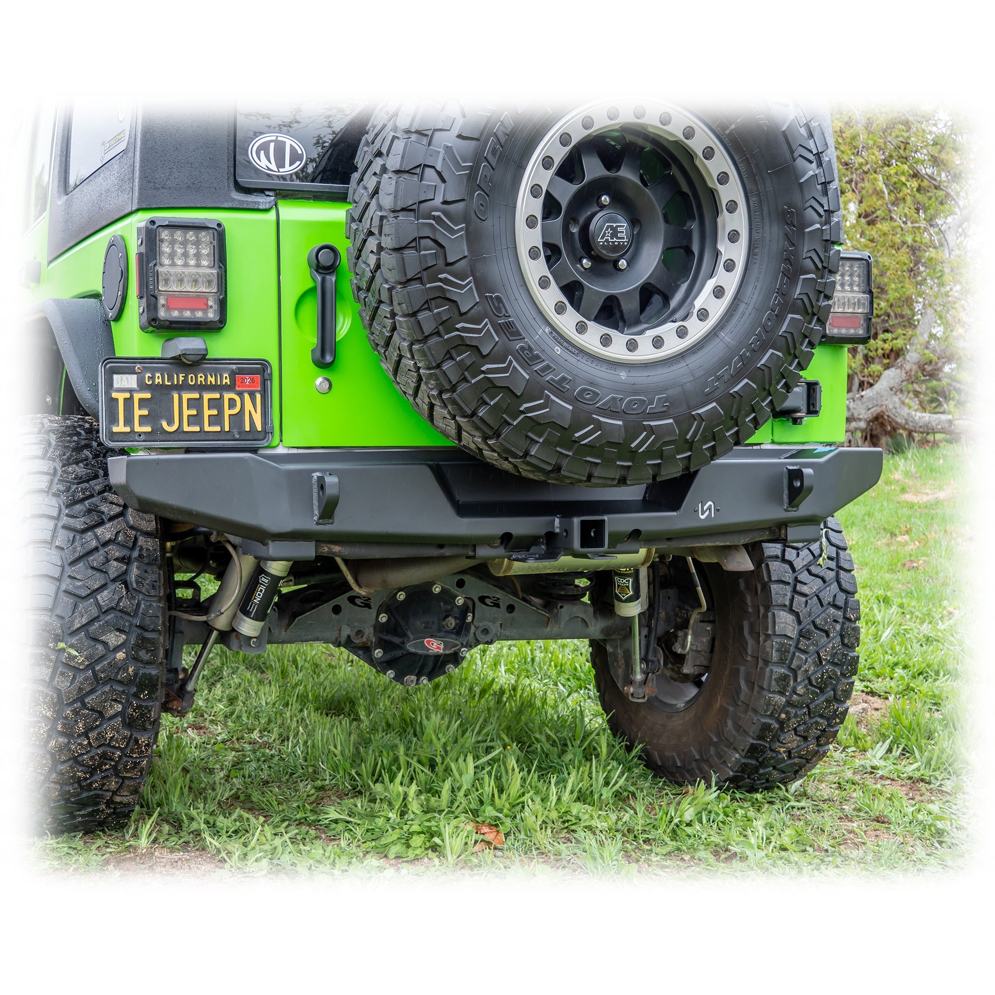 Jeep Wrangler JK Rear Bumper with Hitch Receiver | 2007–2018