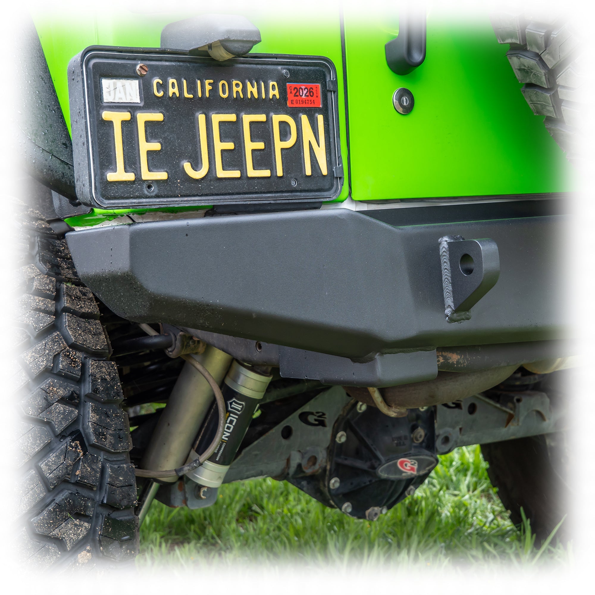 Jeep Wrangler JK Rear Bumper with Hitch Receiver | 2007–2018