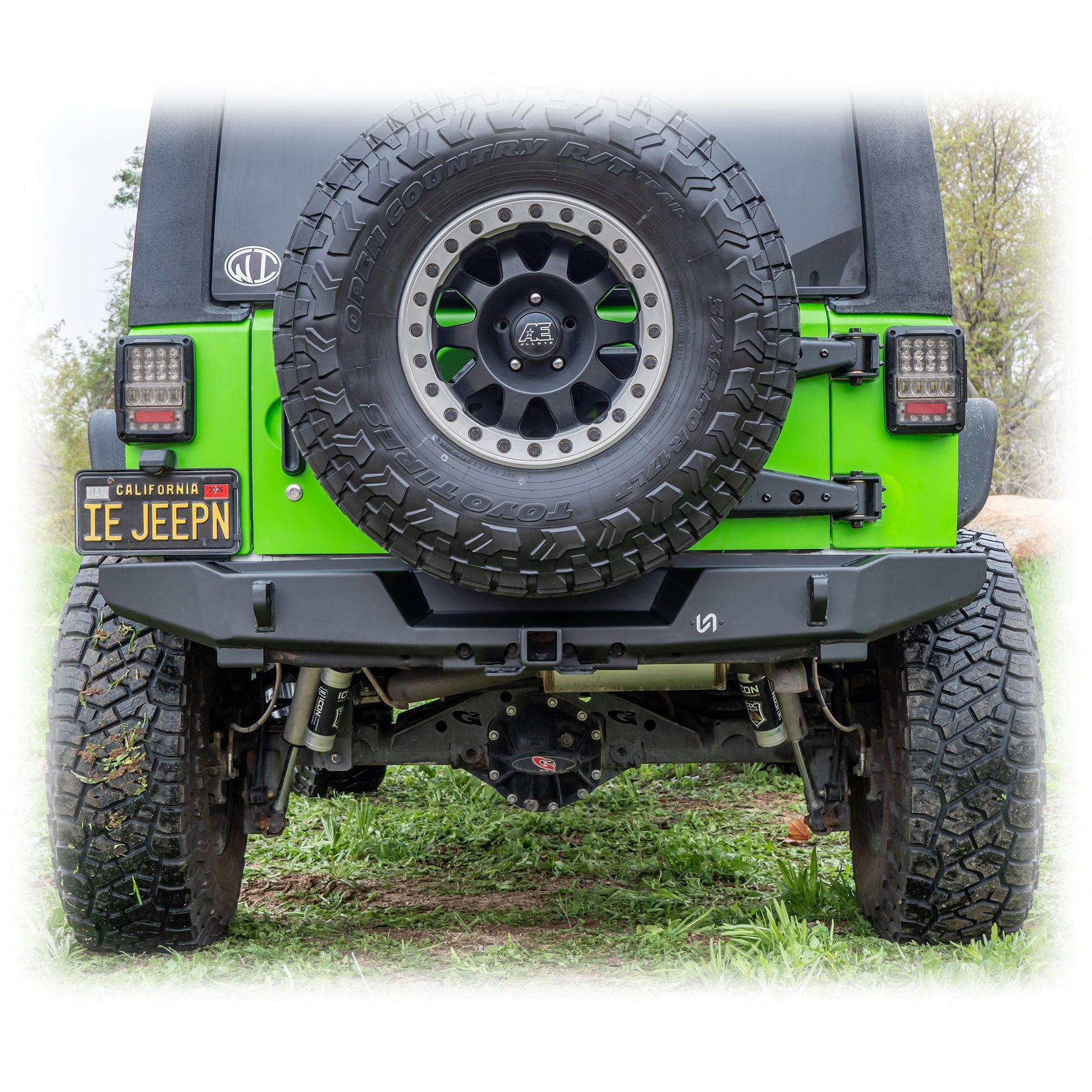 Jeep Wrangler JK Rear Bumper with Hitch Receiver | 2007–2018