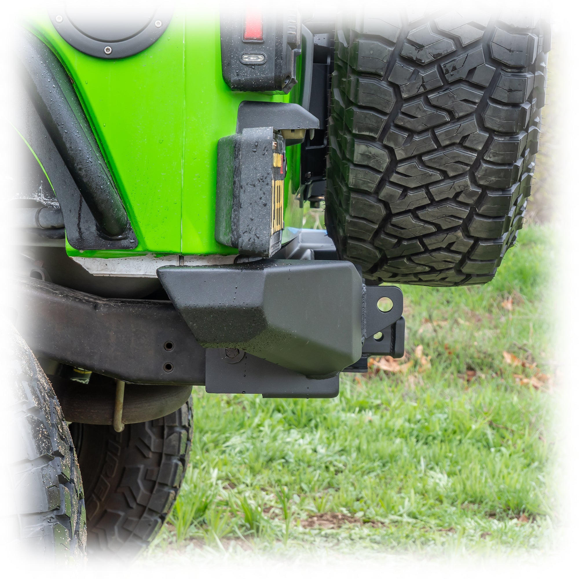 Jeep Wrangler JK Rear Bumper with Hitch Receiver | 2007–2018