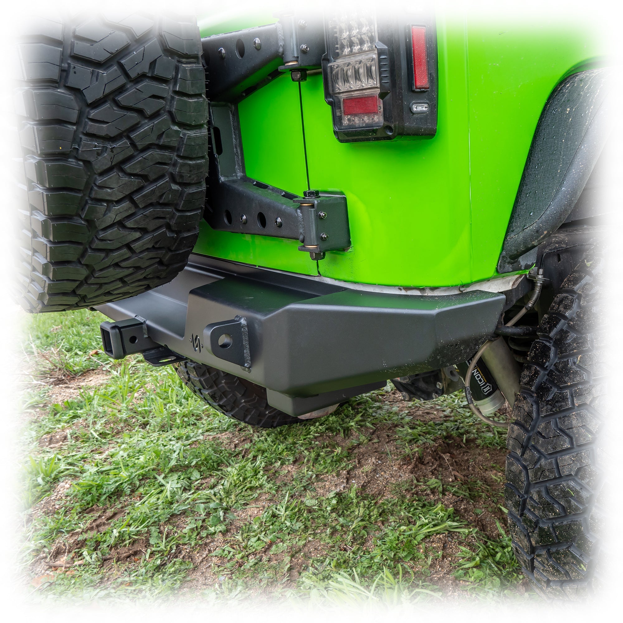 Jeep Wrangler JK Rear Bumper with Hitch Receiver | 2007–2018