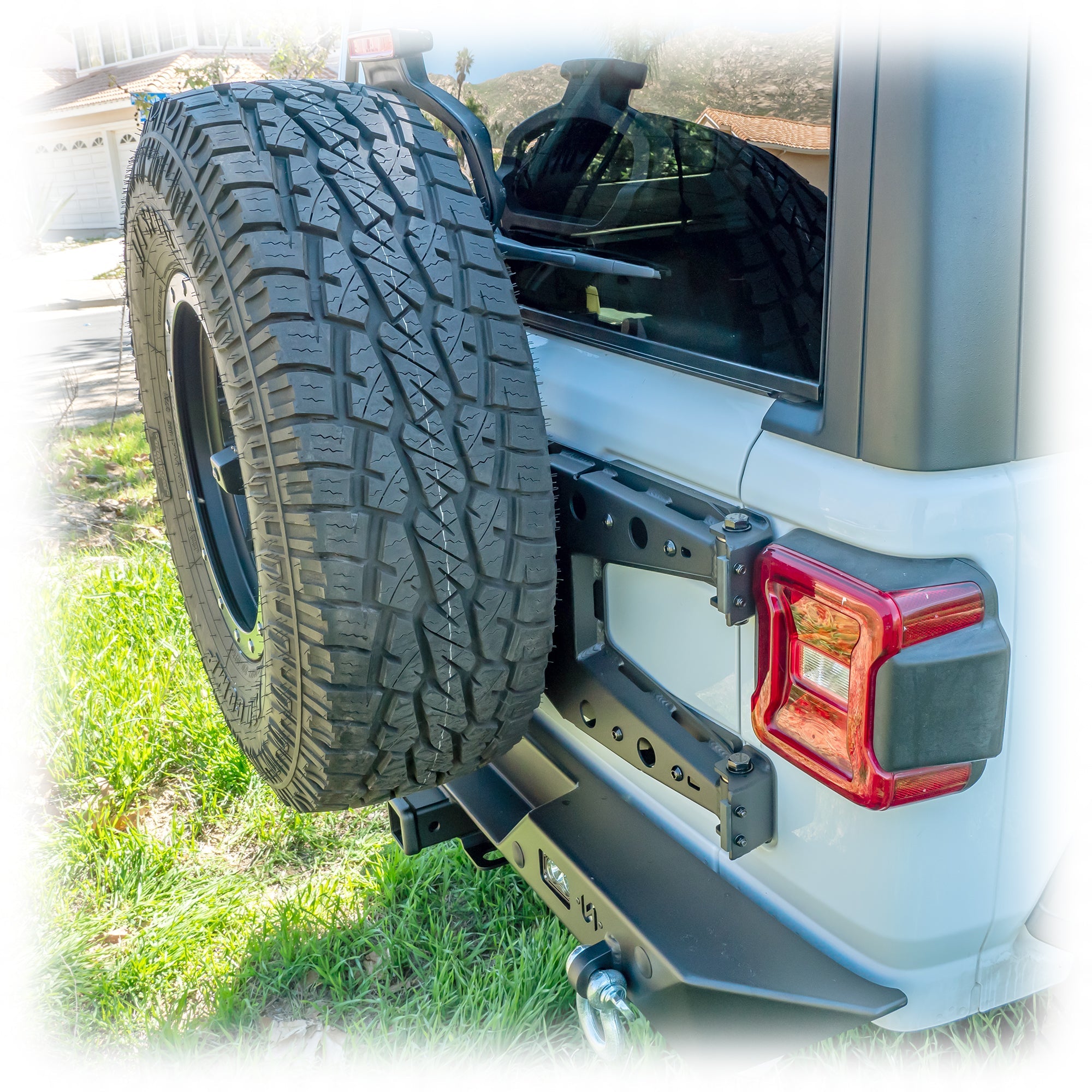 Jeep Wrangler JL Tailgate Reinforcement Tire Carrier | 2018–2025