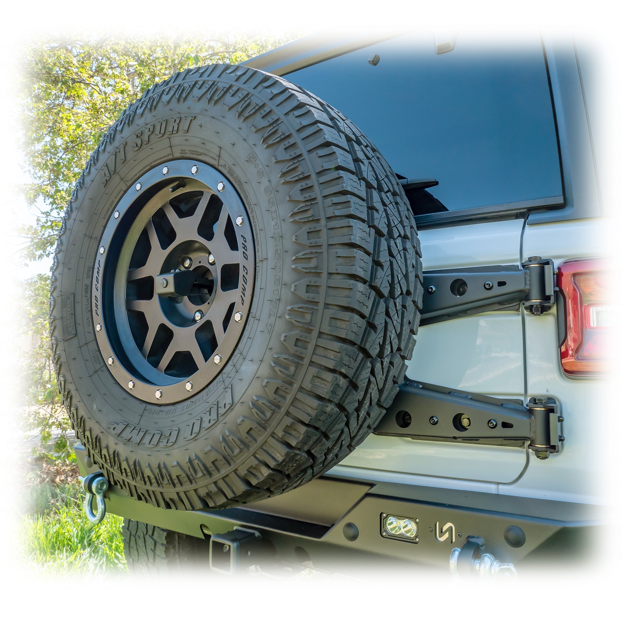Jeep Wrangler JL Tailgate Reinforcement Tire Carrier | 2018–2025