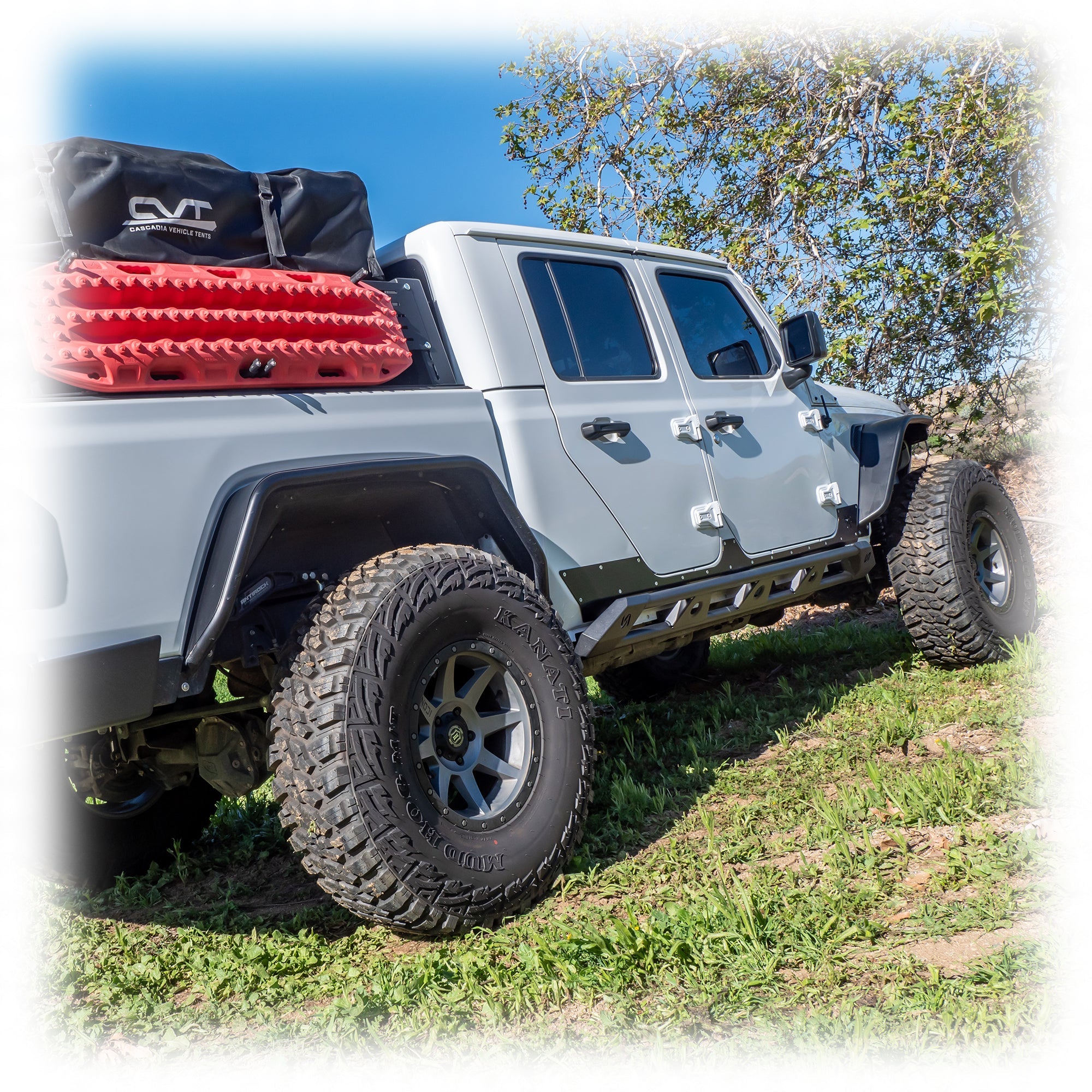 Jeep JT Gladiator Rock Sliders | With Frame-Mount System | 2020–2026