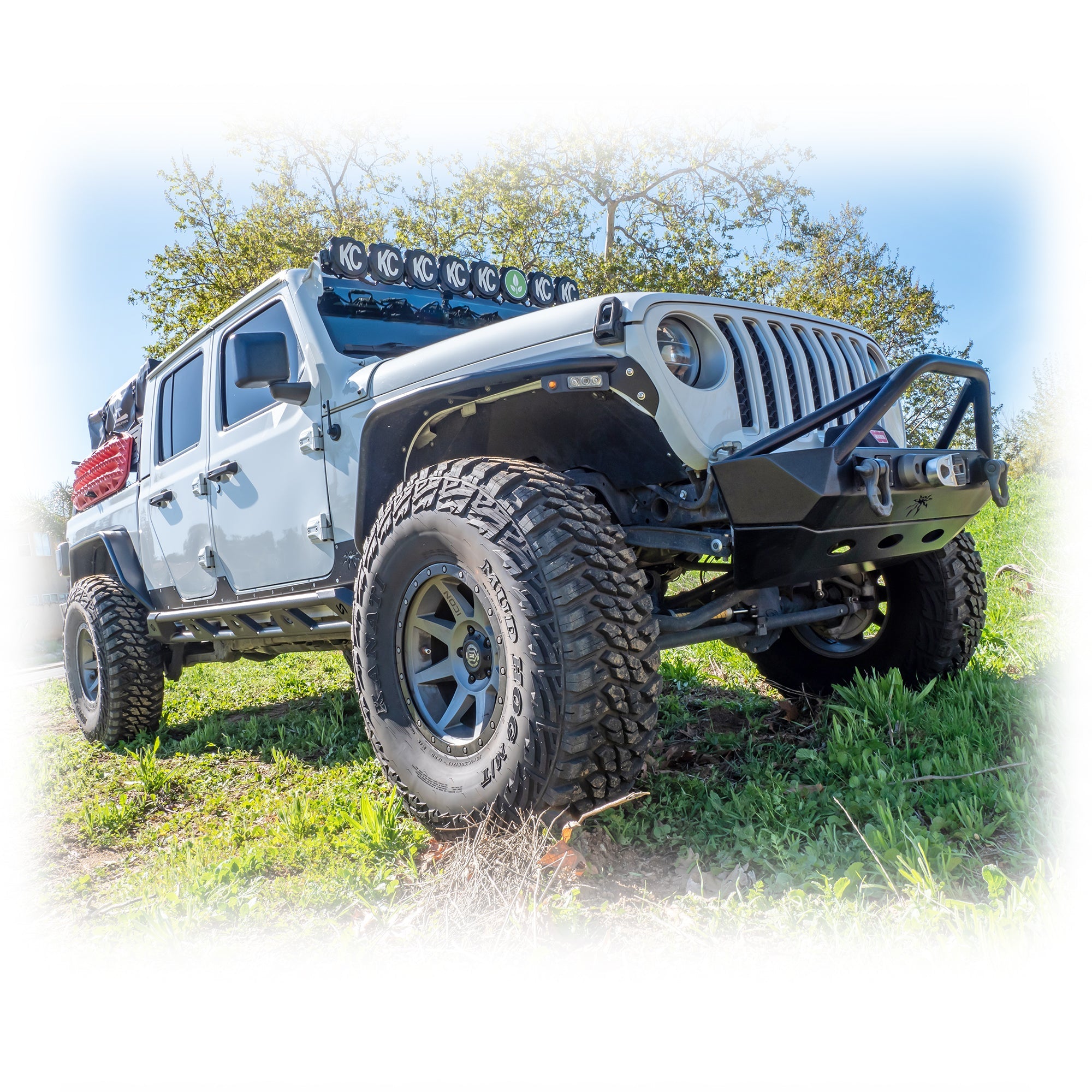 Jeep JT Gladiator Rock Sliders | With Frame-Mount System | 2020–2026