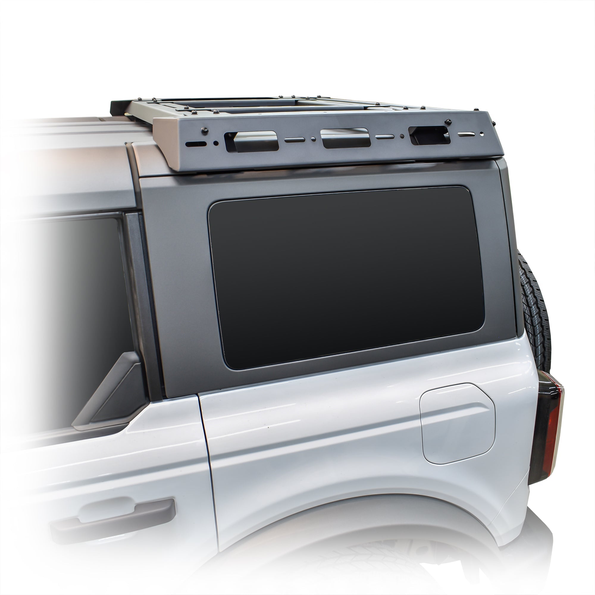 2021+ Ford Bronco 4 Door Hard Top Half Roof Rack - Turn Offroad