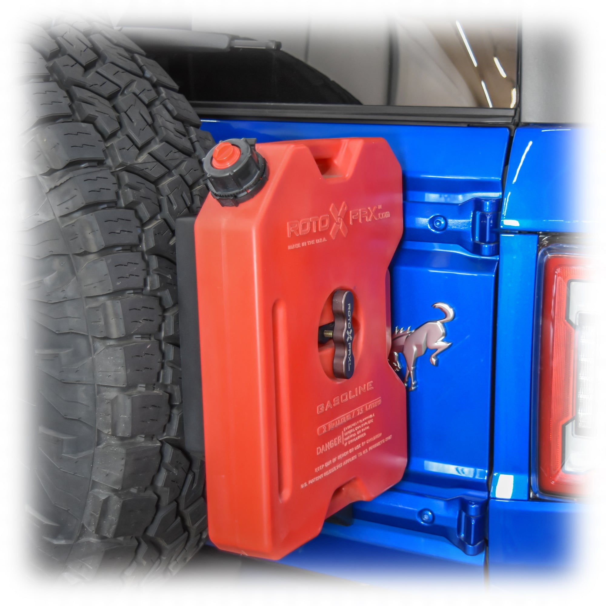 2021+ Ford Bronco Tailgate Rotopax Gas Tank Mount