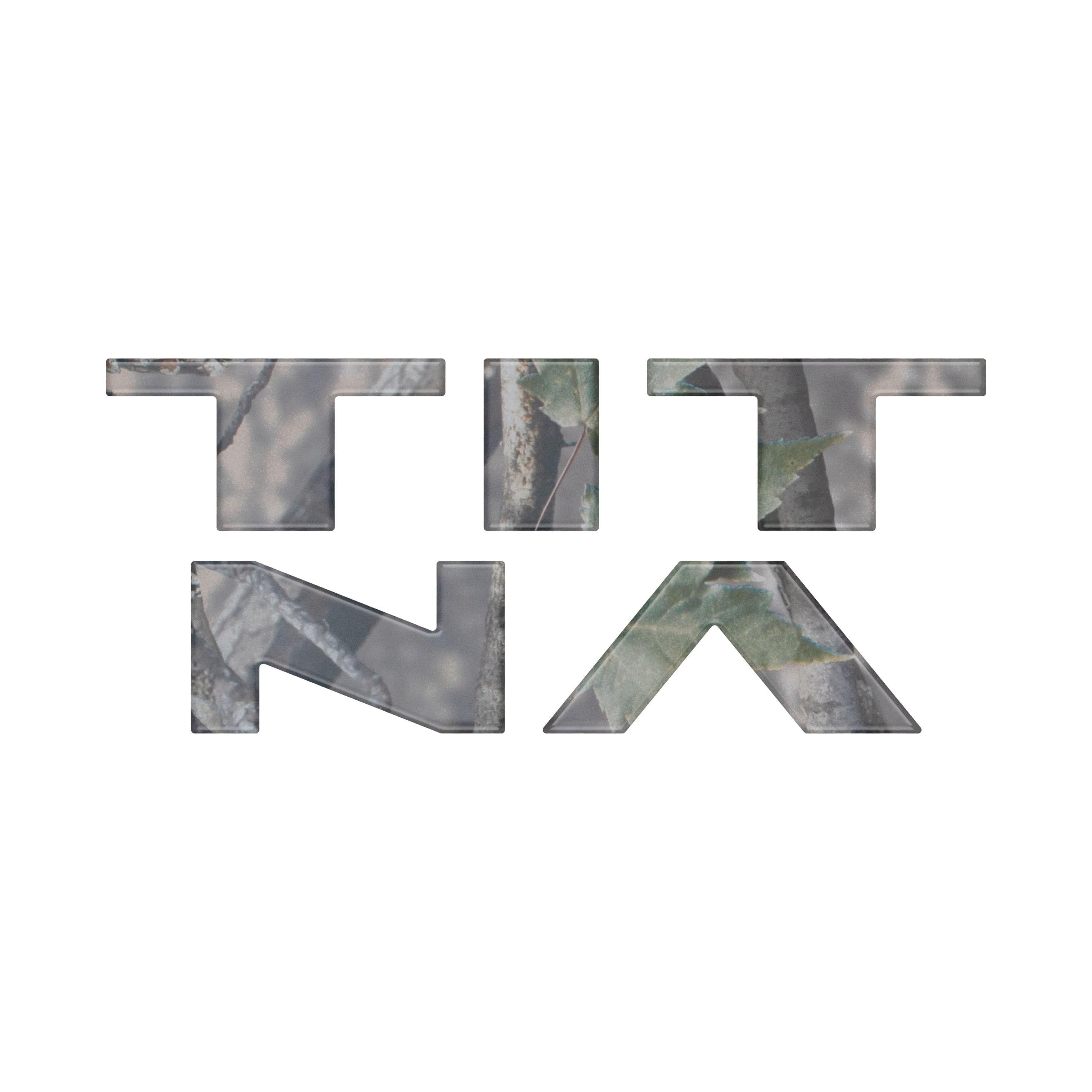 Tailgate Letter Emblem Overlays Fits 2022-2024 Nissan Titan