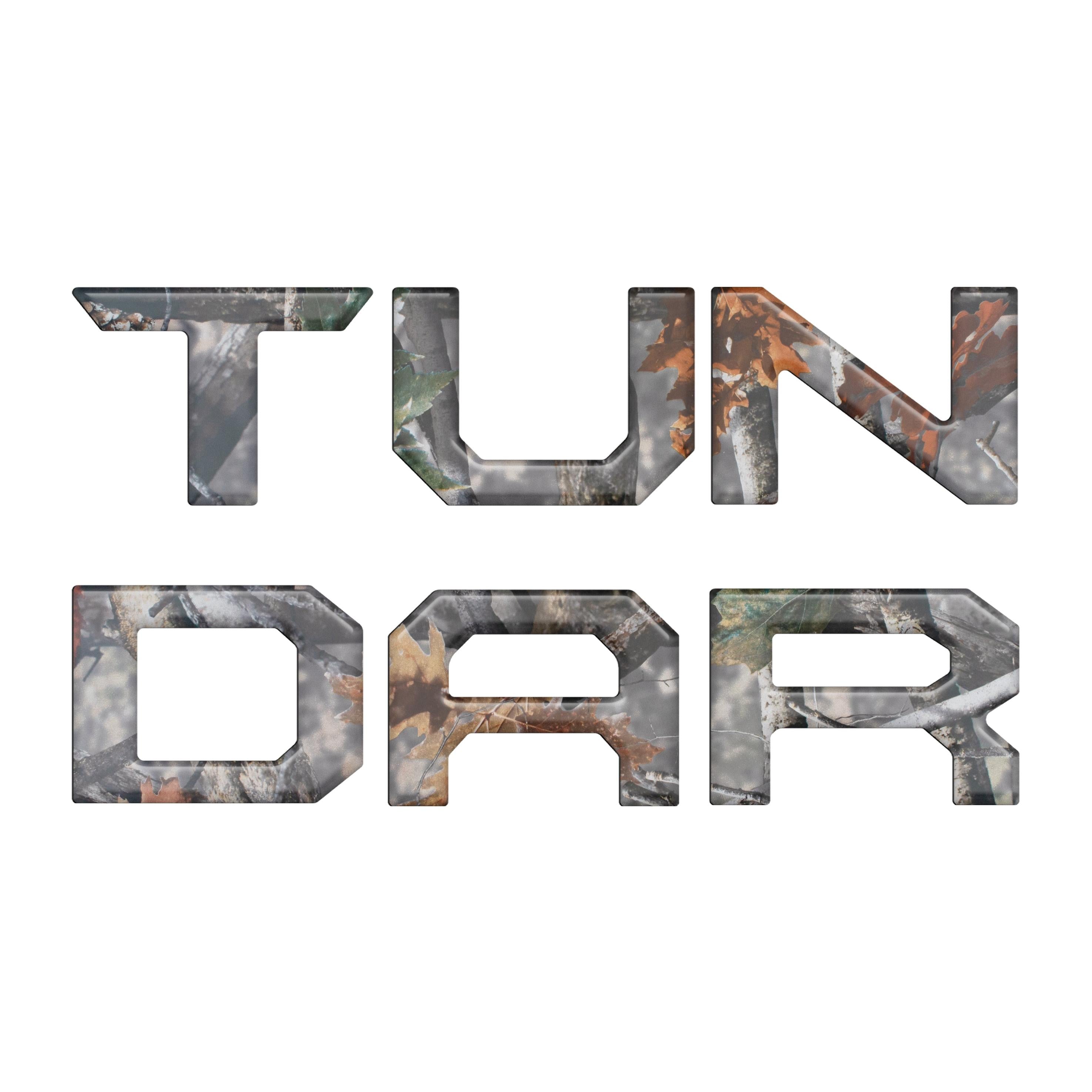 Tailgate Letter Inserts Fits 2014-2021 Toyota Tundra