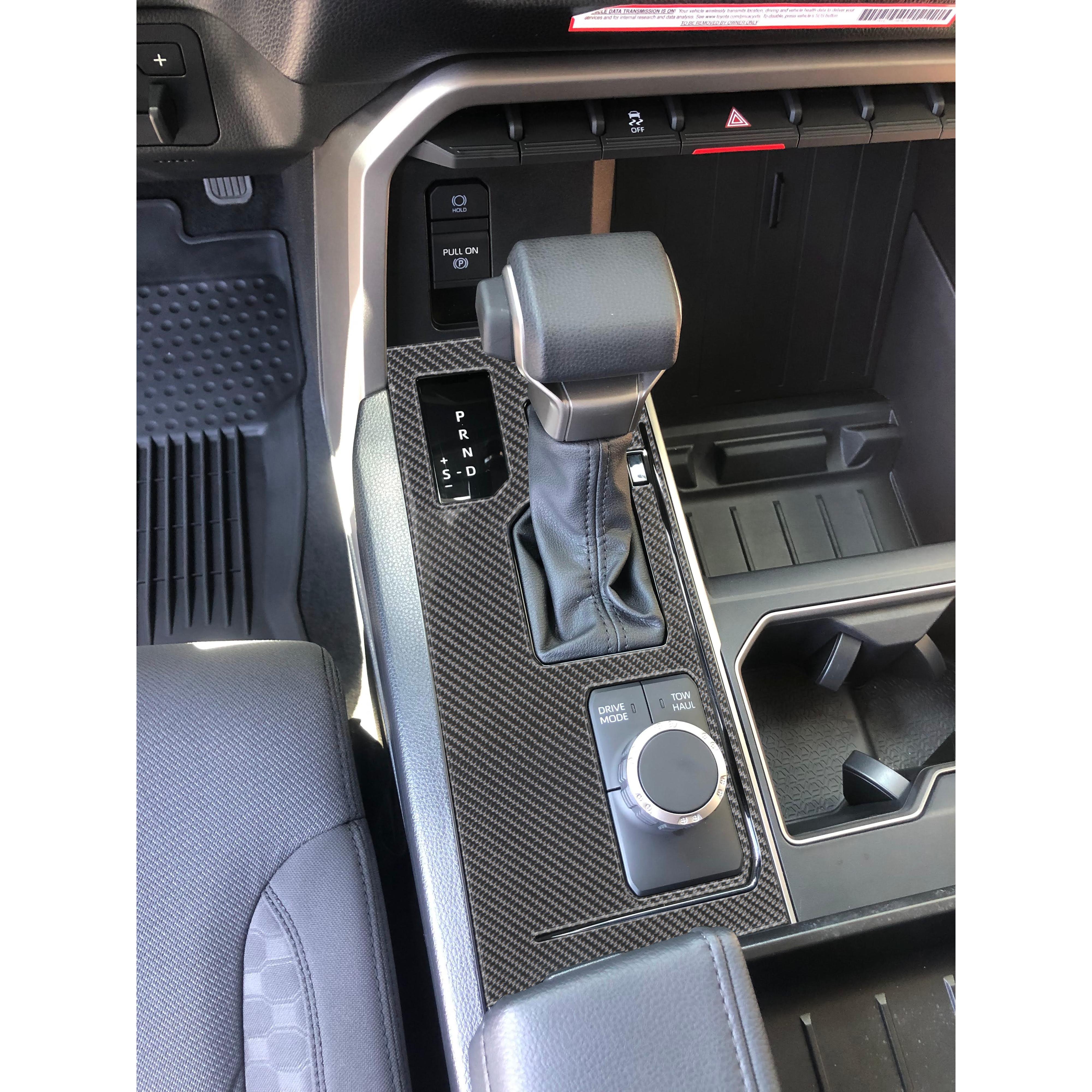 Center Console Overlay Fits 2022-2026 Toyota Tundra & 2023-2026 Toyota Sequoia