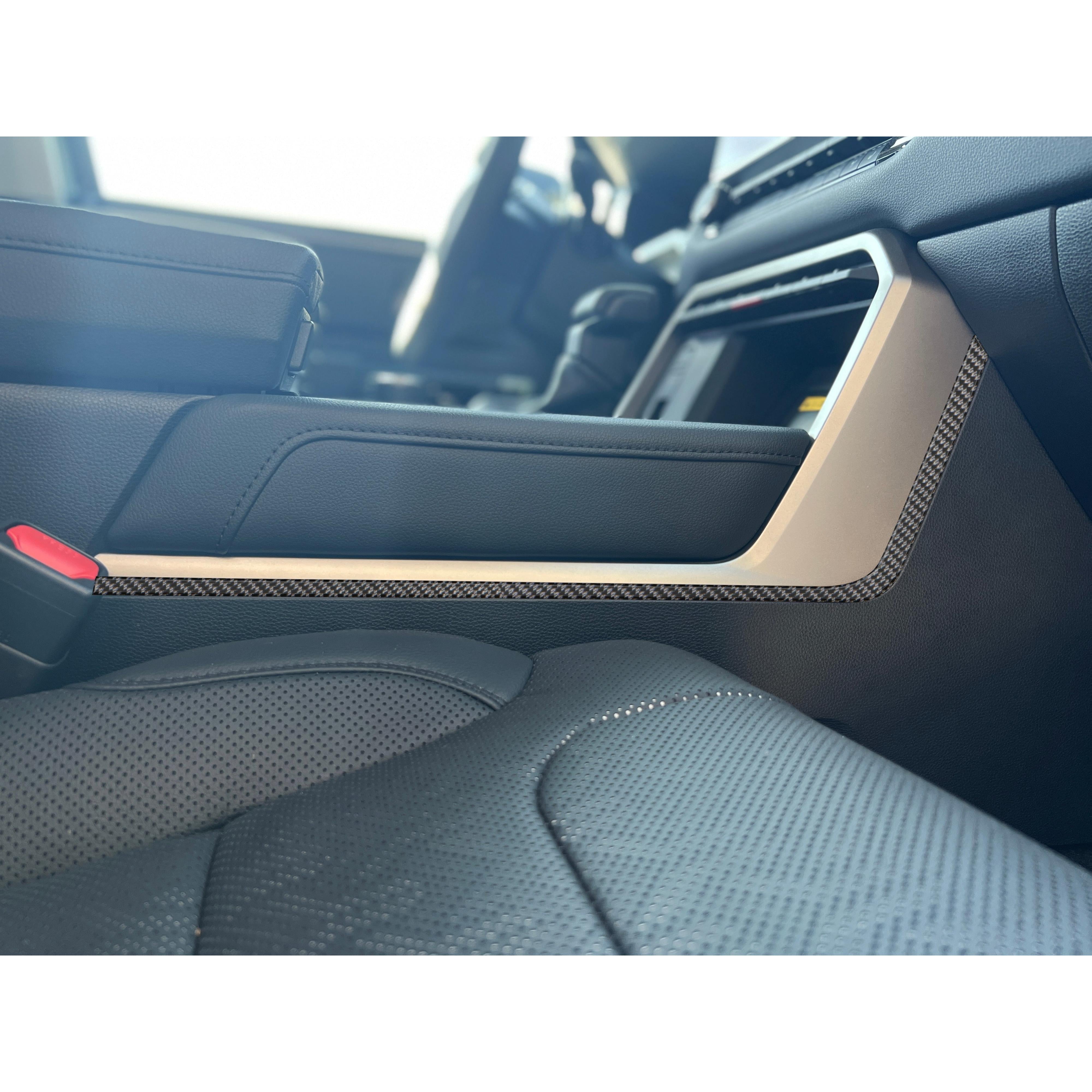 Center Console Side Accent Trim Fits 2022-2026 Toyota Tundra & 2023-2026 Toyota Sequoia
