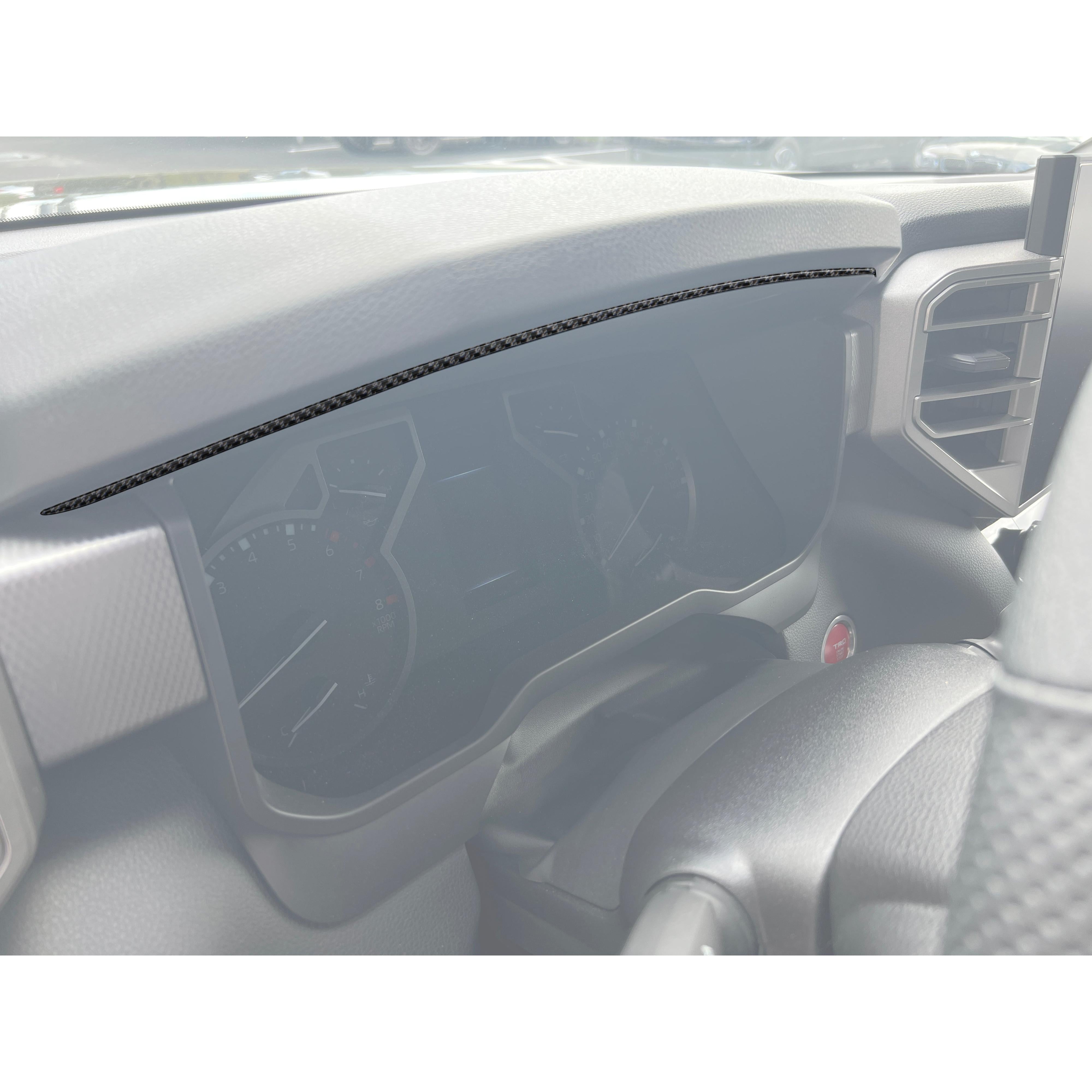 Upper Instrument Gauge Cluster Accent Trim Fits 2022-2026 Toyota Tundra & 2023-2026 Toyota Sequoia