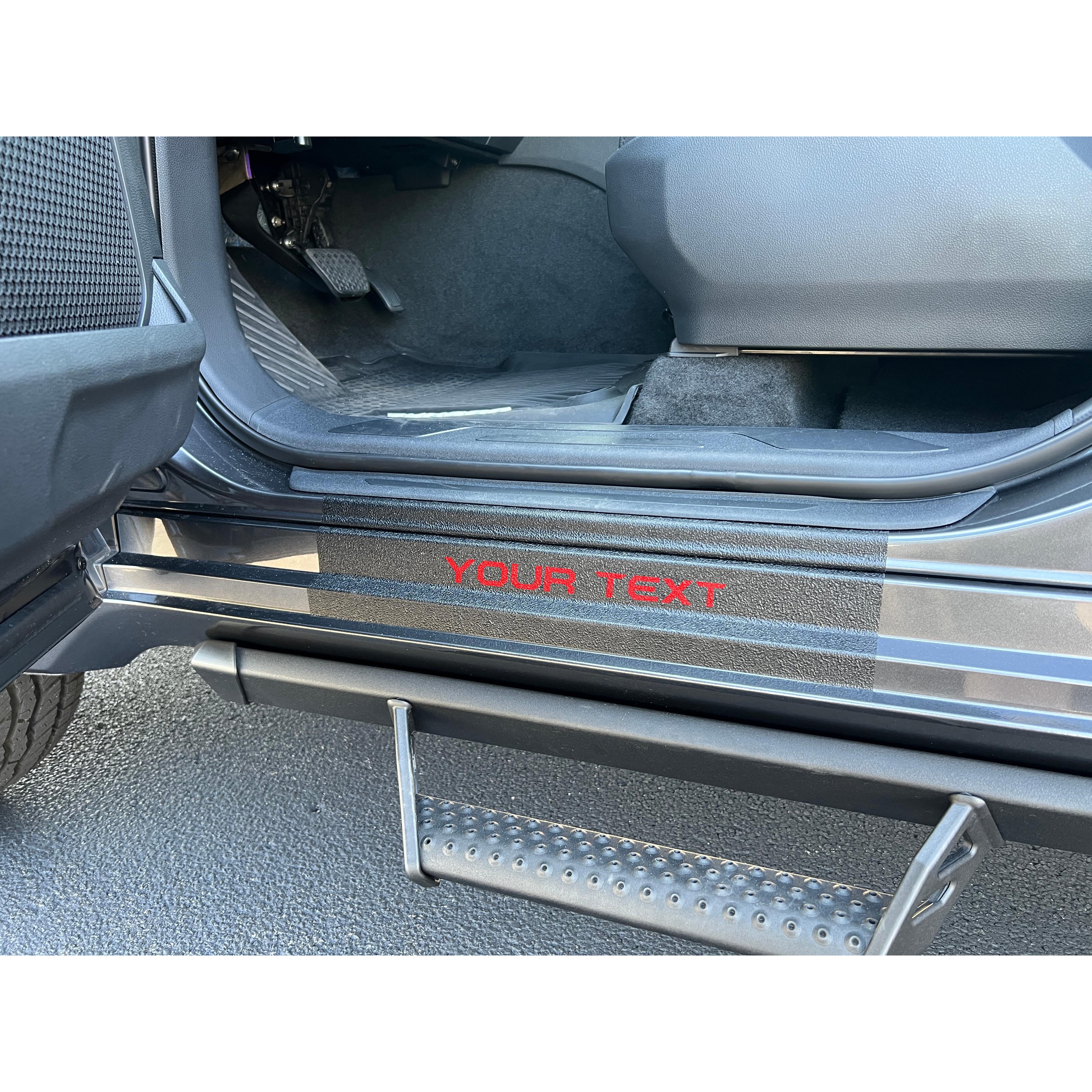 Door Sill Protection Overlays Fits 2022-2026 Toyota Sequoia