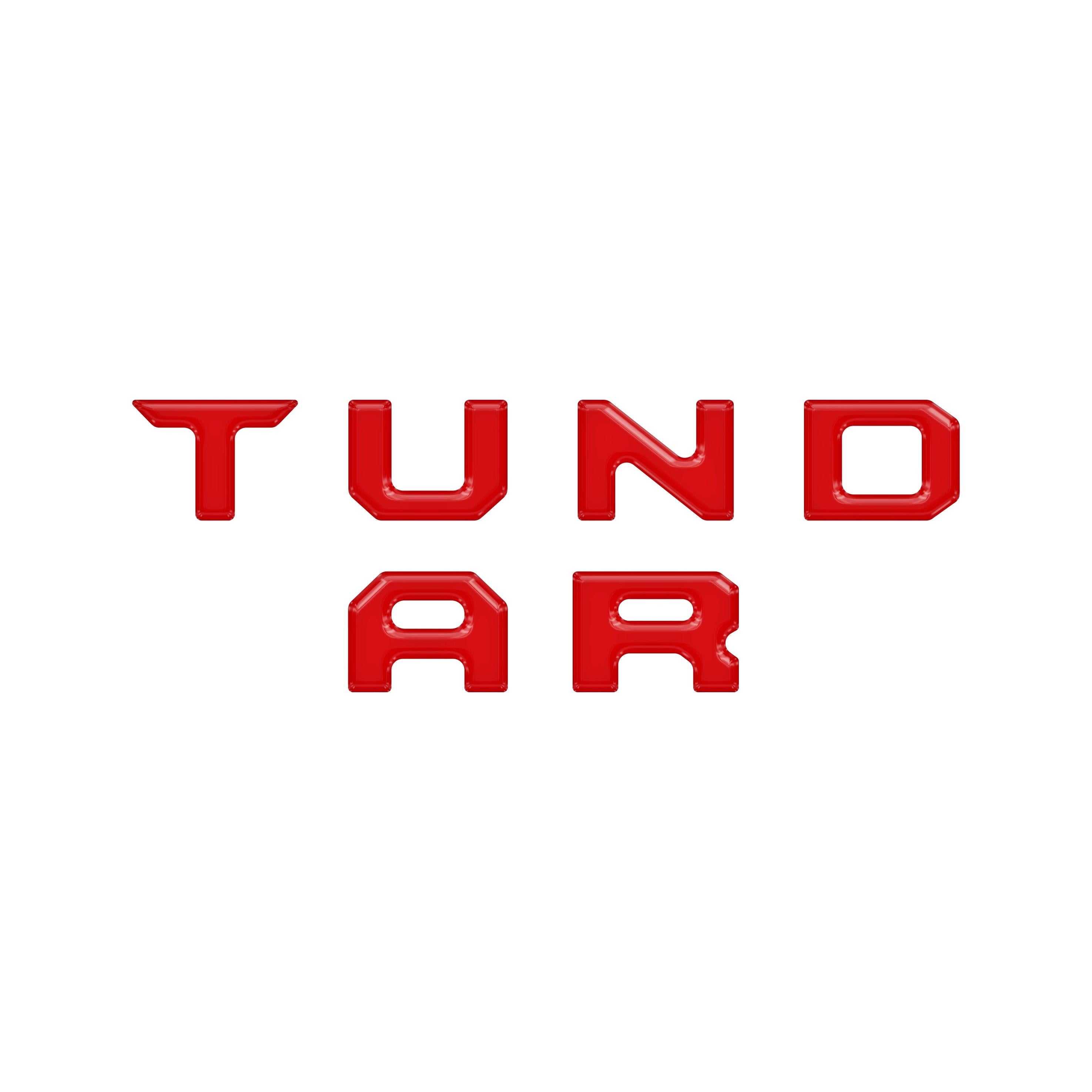 3RD Brakelight Letter Inserts Fits 2022-2026 Toyota Tundra