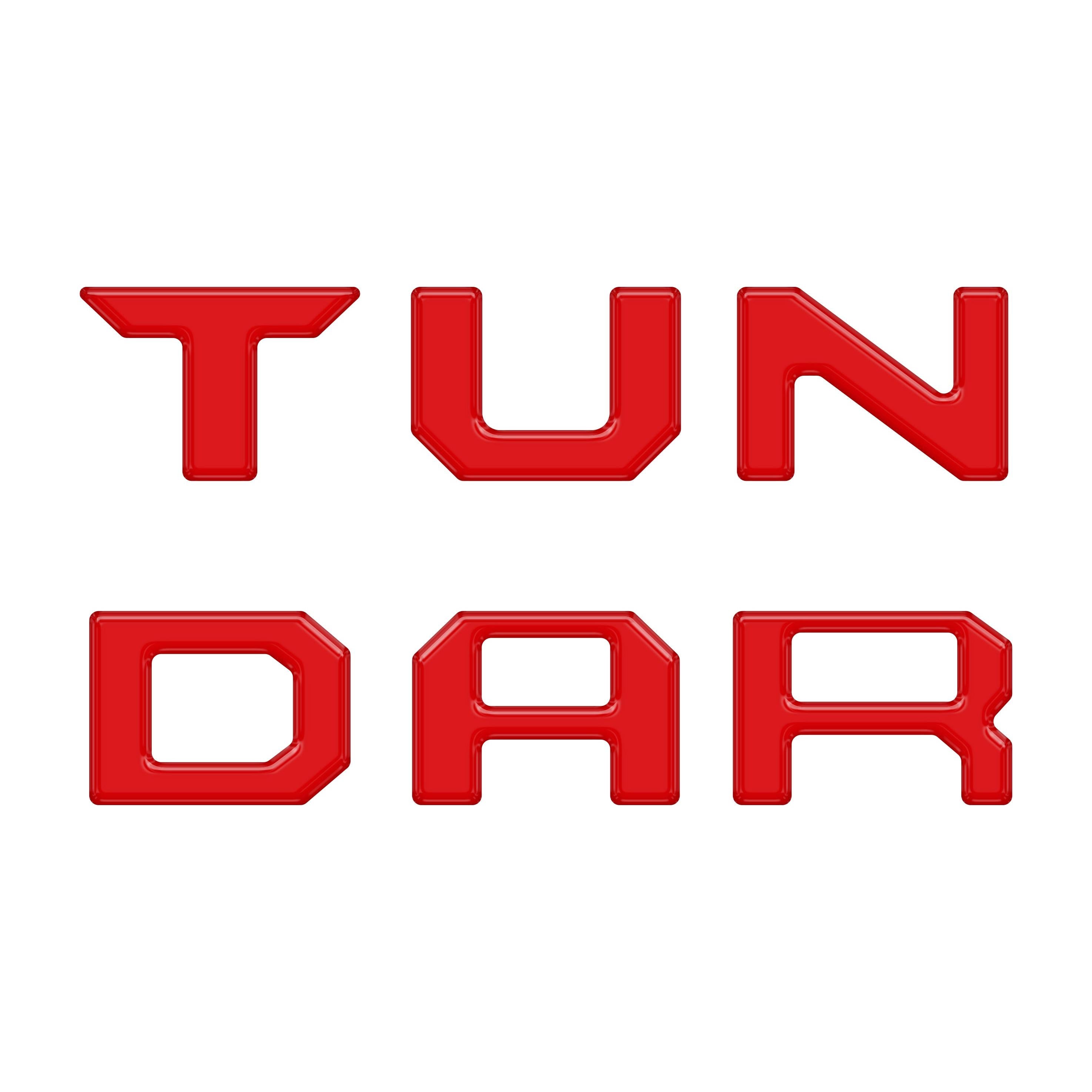 Glove Box Letter Inserts Fits 2022-2026 Toyota Tundra