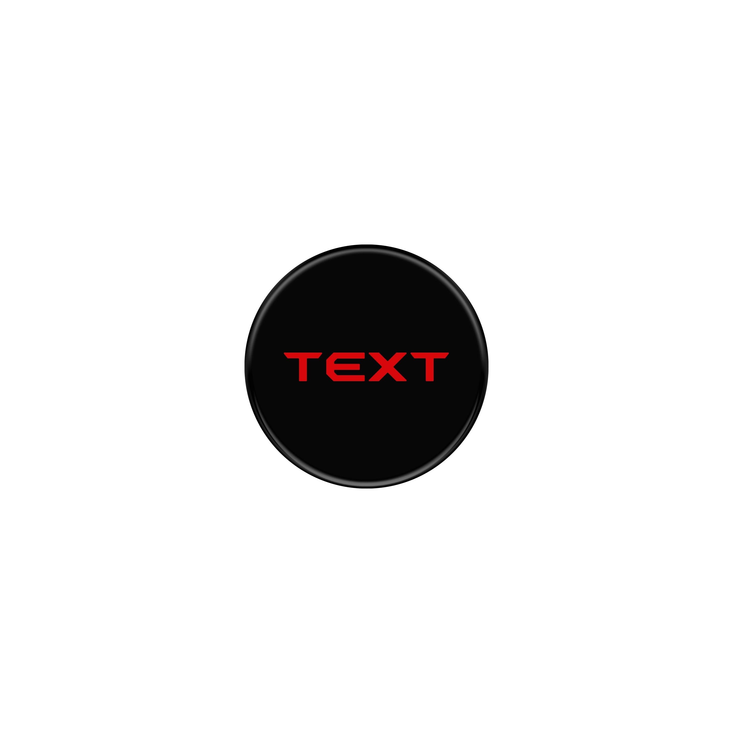 Badge for Drive Mode Selector Dial Fits 2022-2026 Toyota Tundra & 2023-2026 Toyota Sequoia