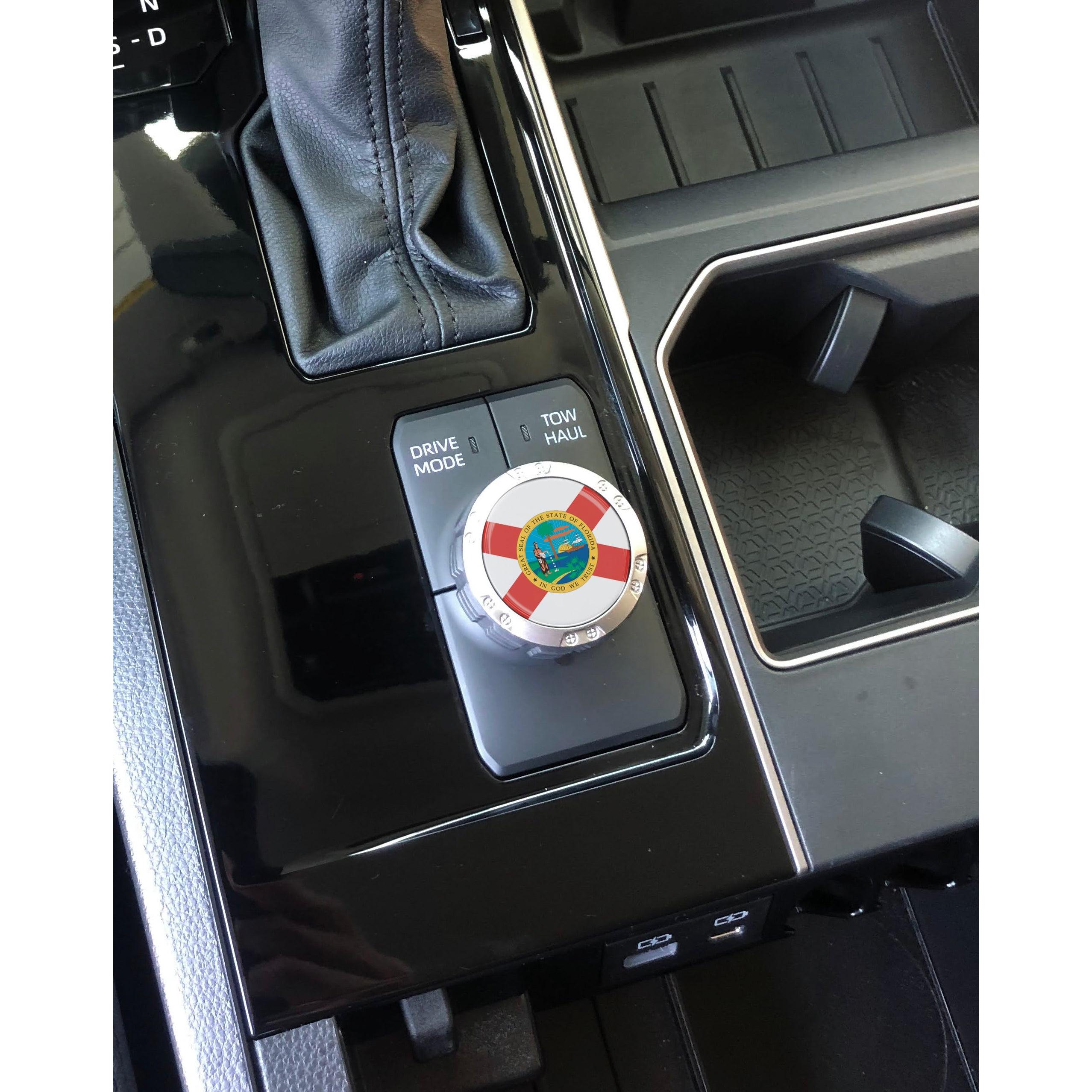 Badge for Drive Mode Selector Dial Fits 2022-2026 Toyota Tundra & 2023-2026 Toyota Sequoia