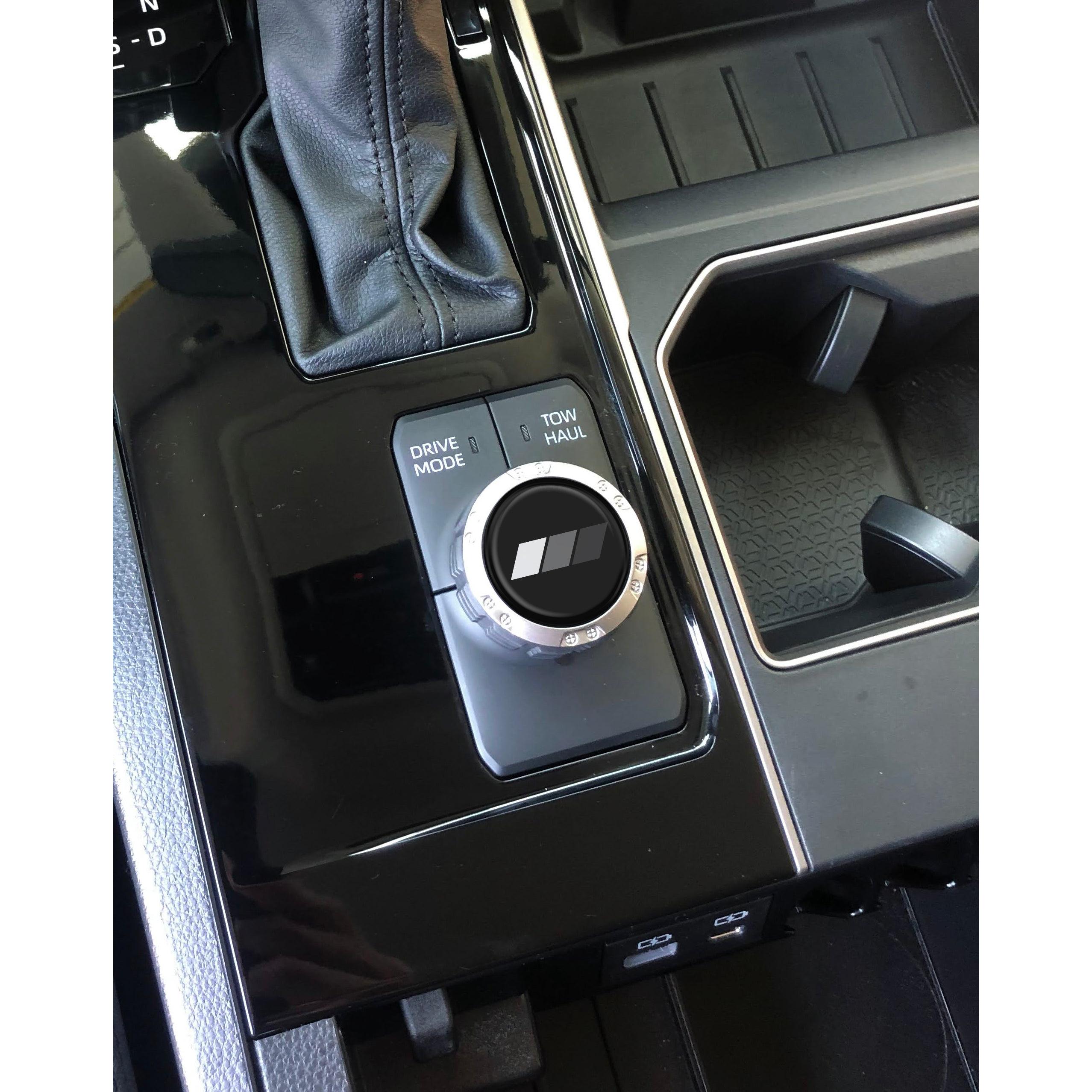 Badge for Drive Mode Selector Dial Fits 2022-2026 Toyota Tundra & 2023-2026 Toyota Sequoia