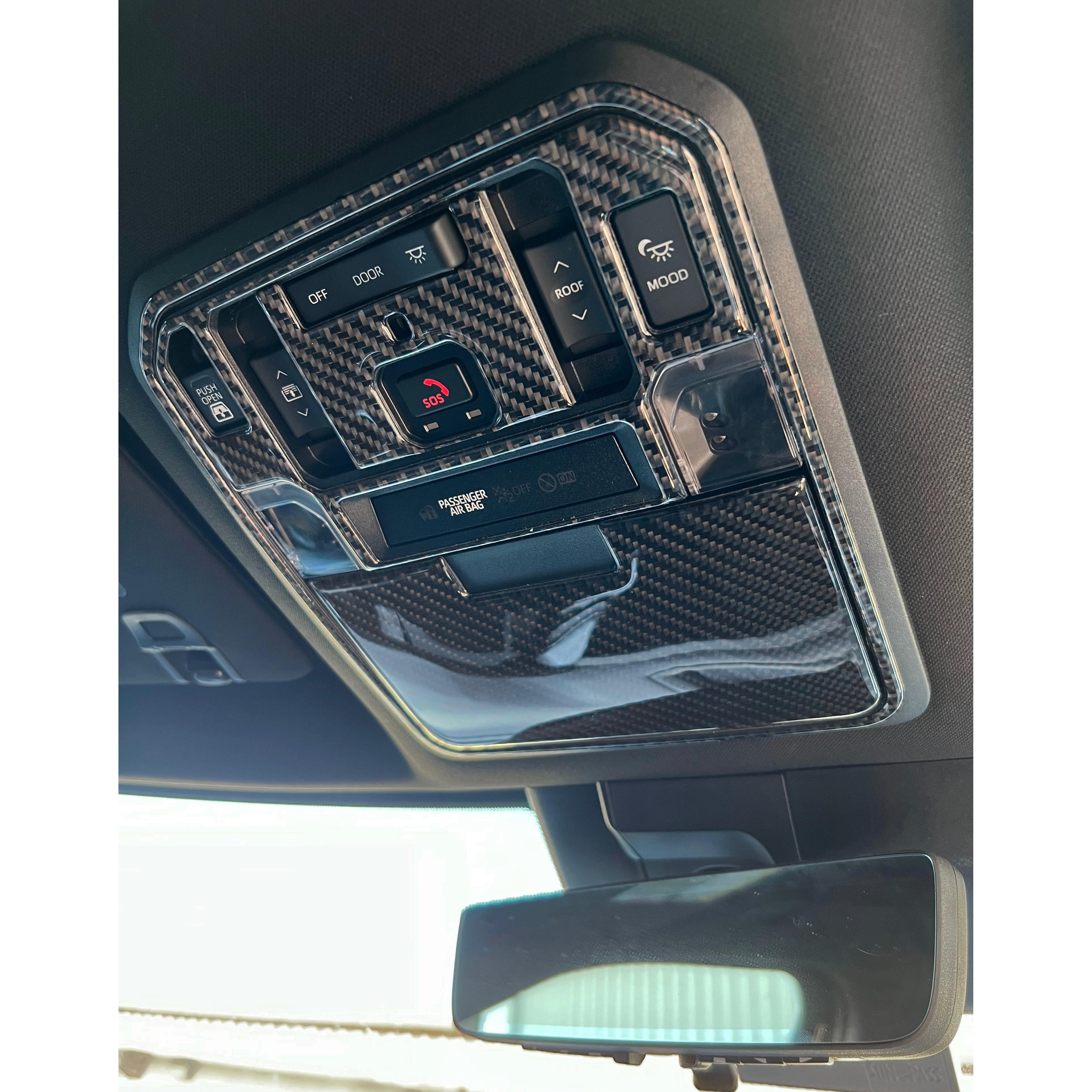 Overhead Switches Accent Trim Fits 2022-2026 Toyota Tundra