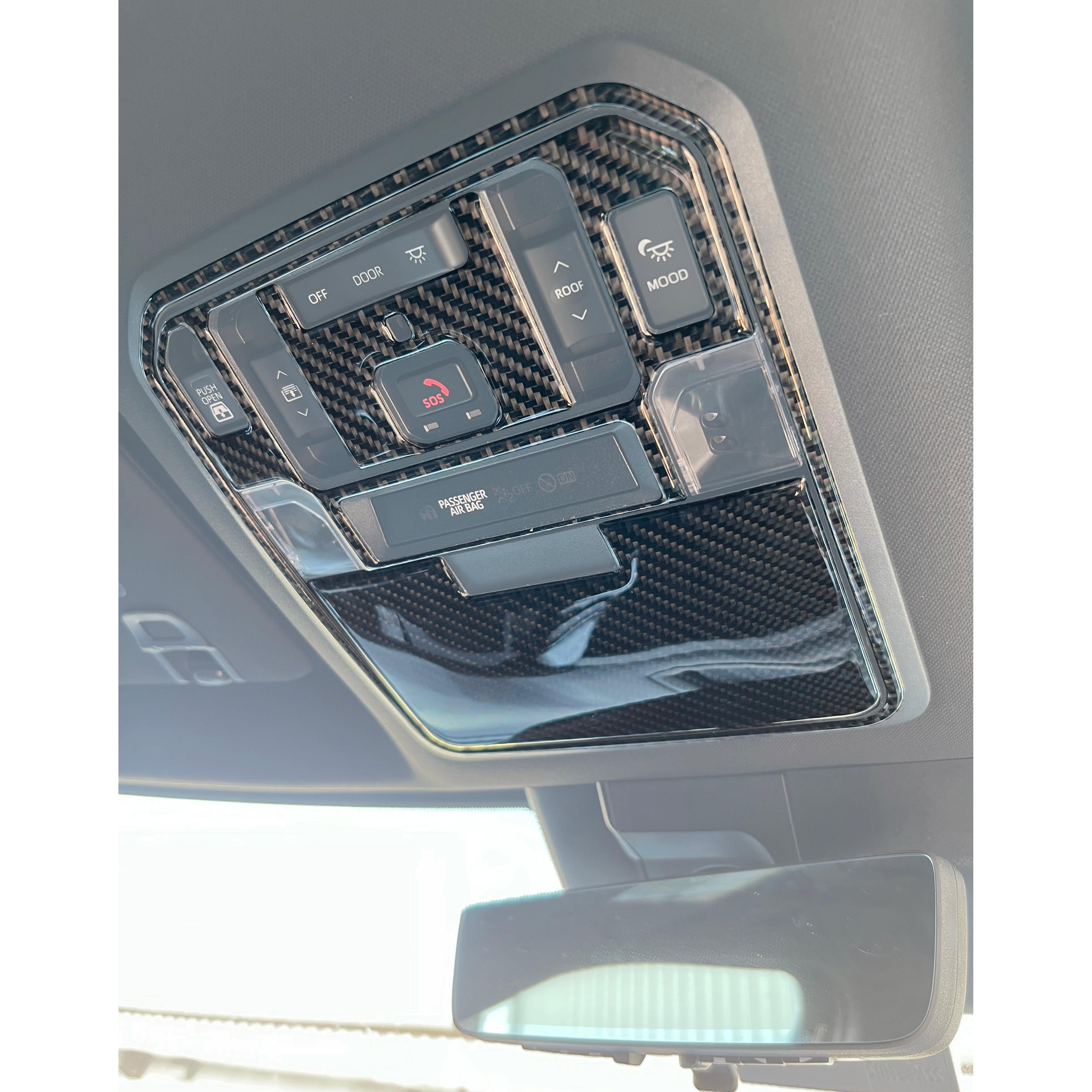 Overhead Switches Accent Trim Fits 2022-2026 Toyota Tundra