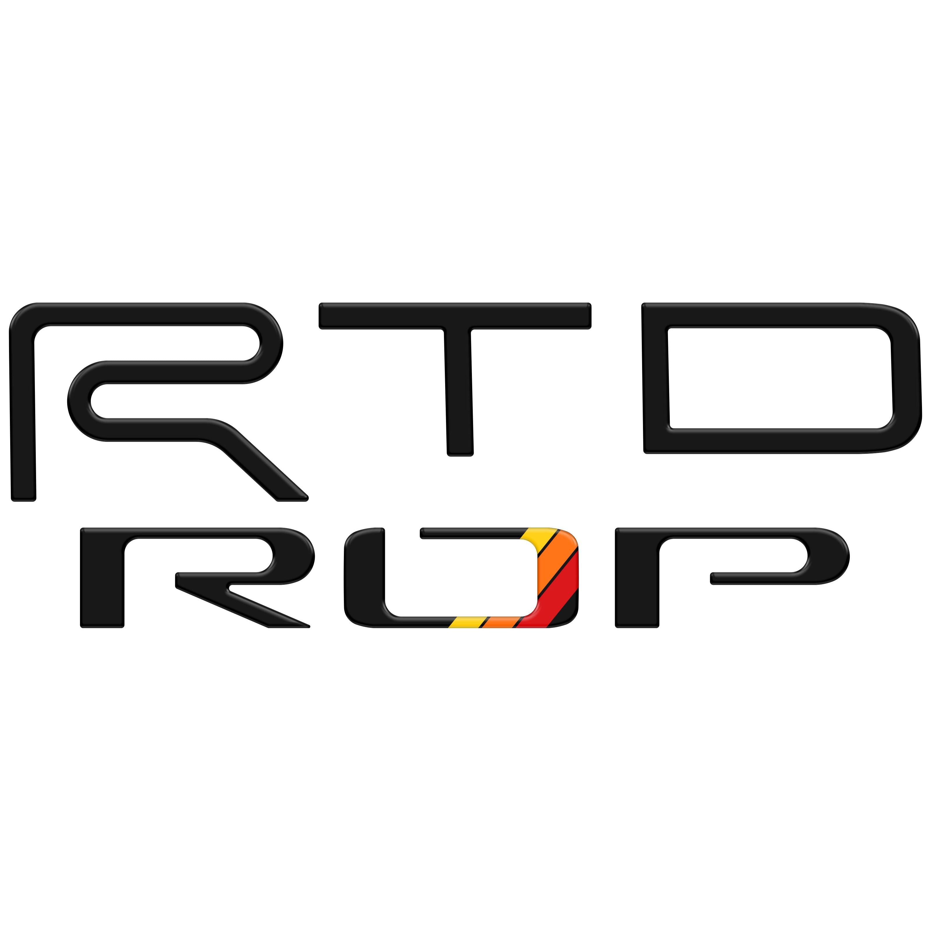 TRD Pro Tailgate Letter Inserts Fits 2022-2026 Toyota Tundra