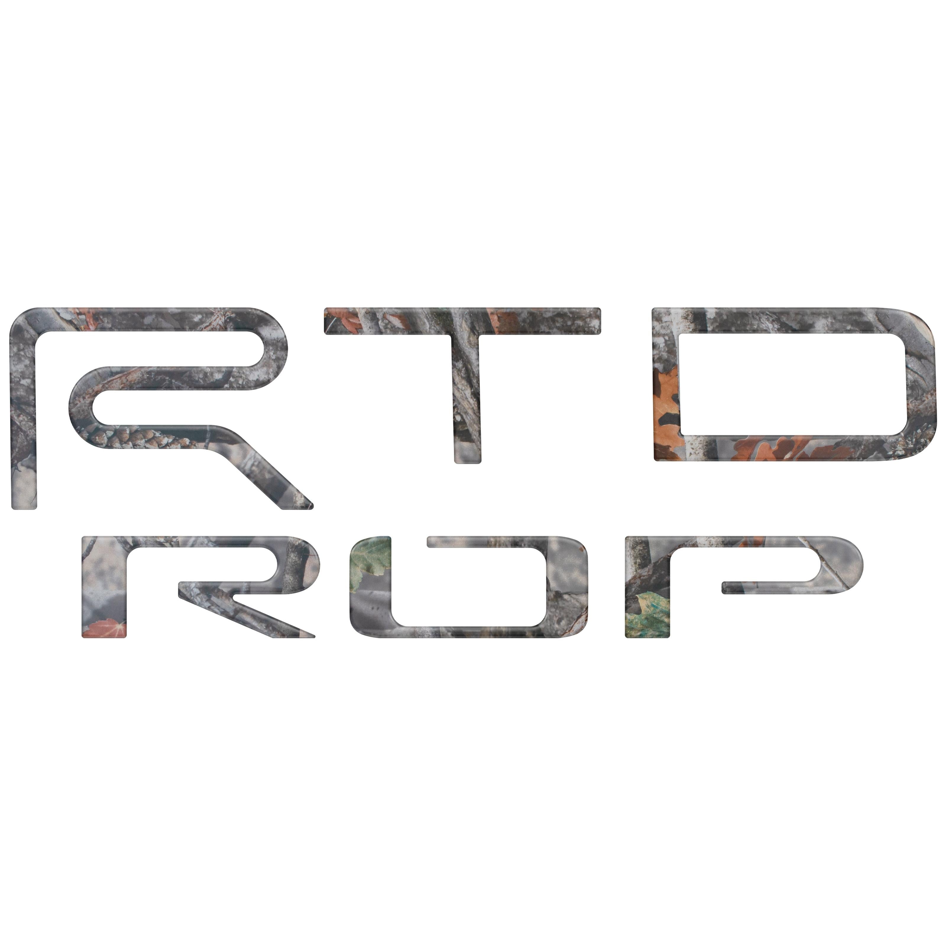 TRD Pro Tailgate Letter Inserts Fits 2022-2026 Toyota Tundra