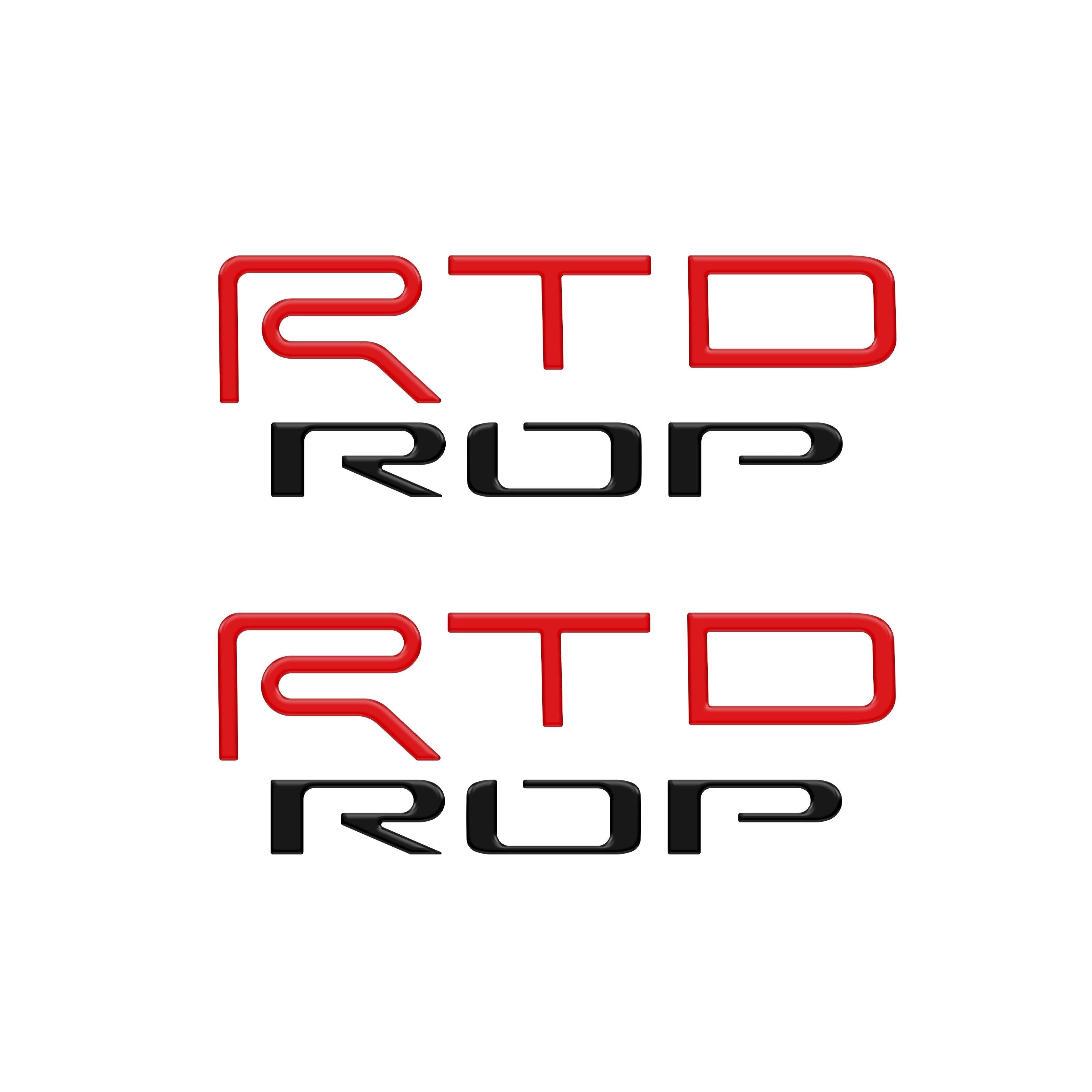 Hood Louver Letter Overlays Fits 2022-2026 Toyota Tundra TRD Pro