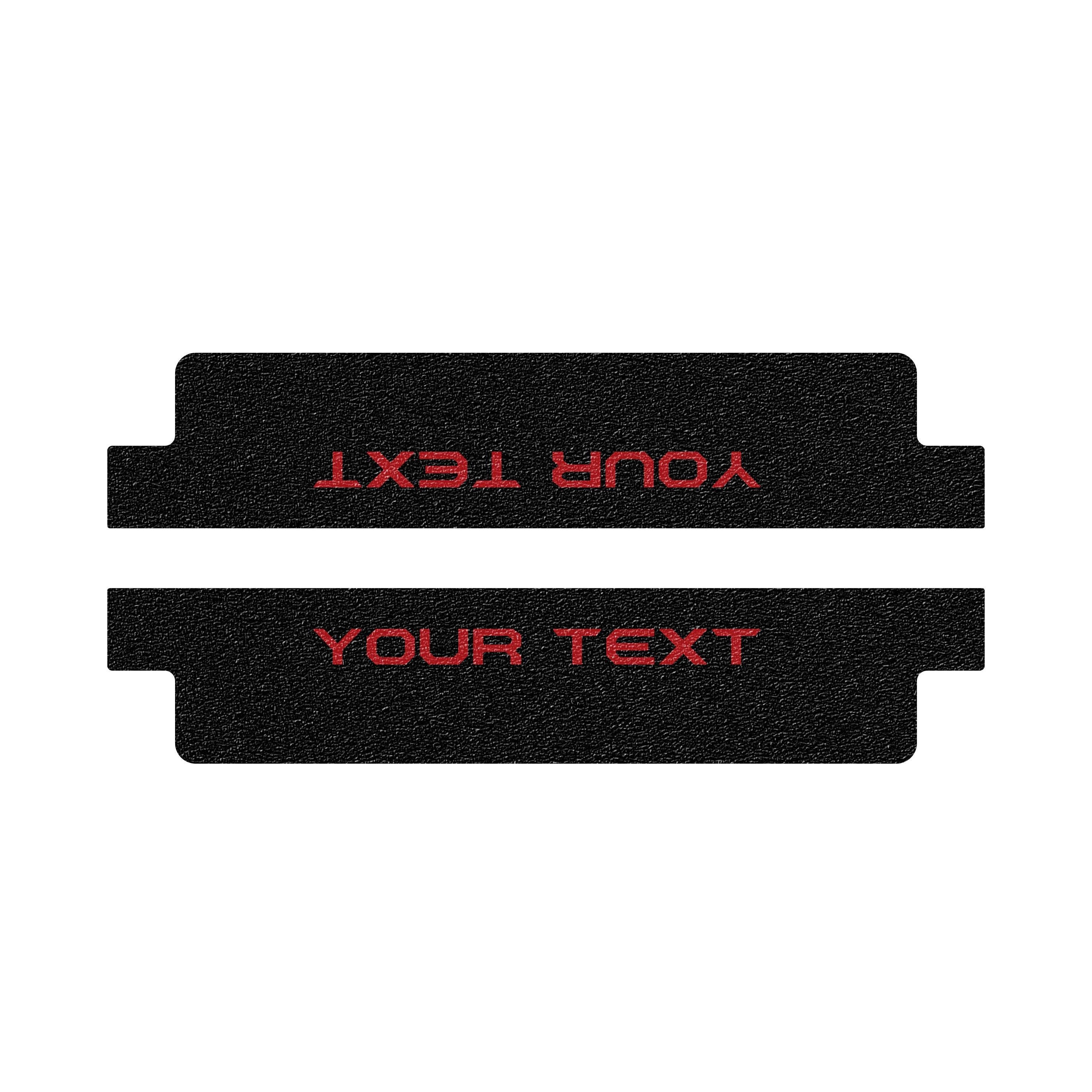 Textured Door Sill Overlays Fits 2000-2006 Toyota Tundra