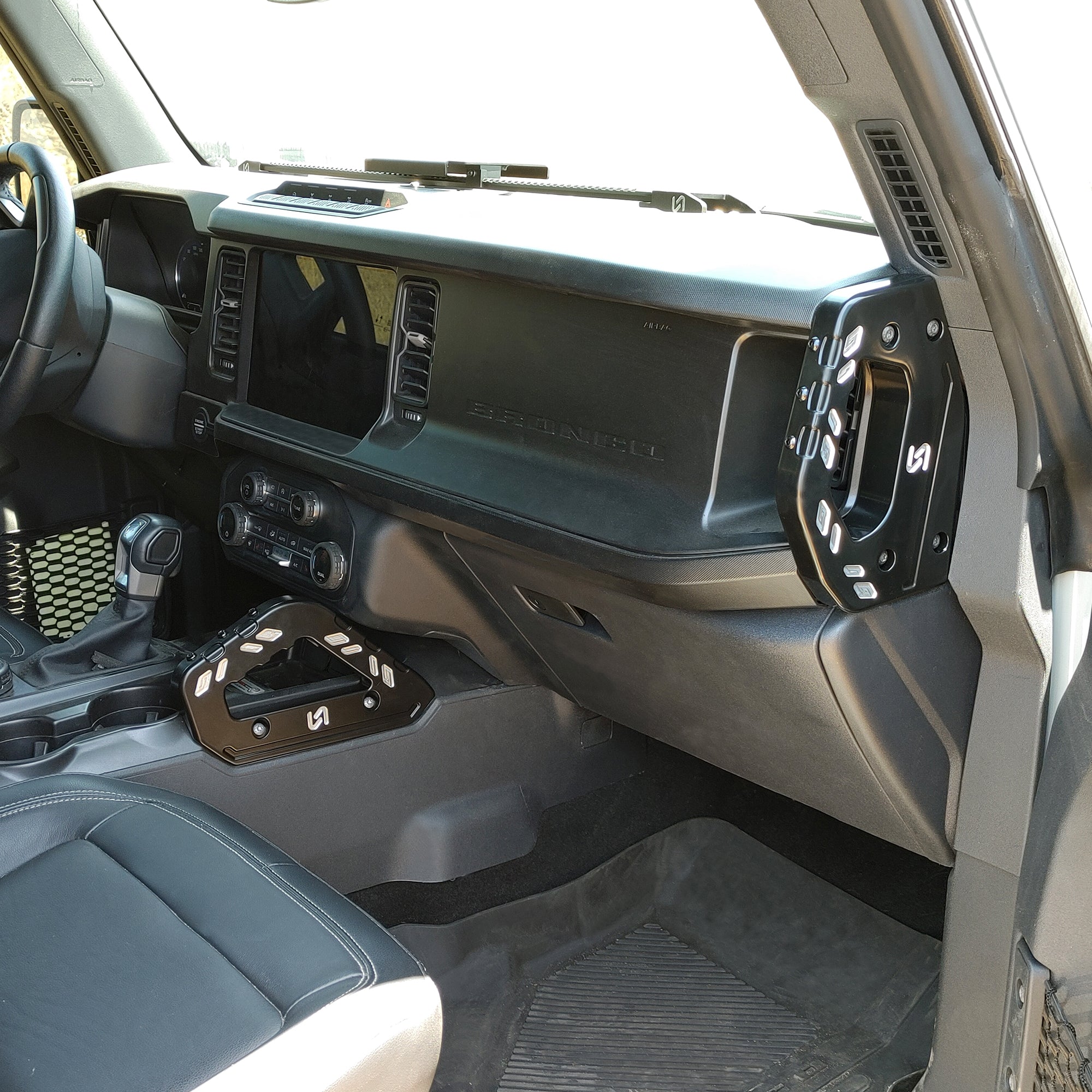 2021+ Ford Bronco Billet Dash Side Handles -Pair - Turn Offroad