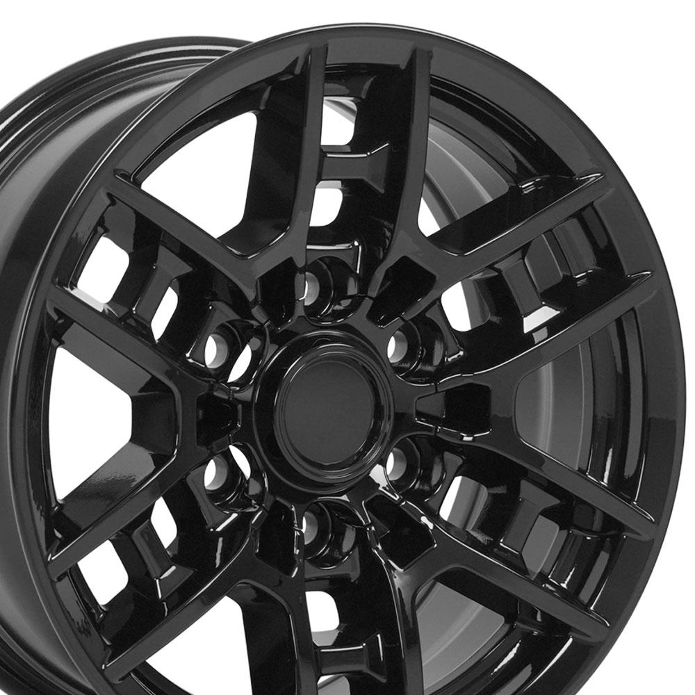 16" Replica TY17 fits Toyota Tacoma TRD 16x7 Gloss Black-SR1 Performance