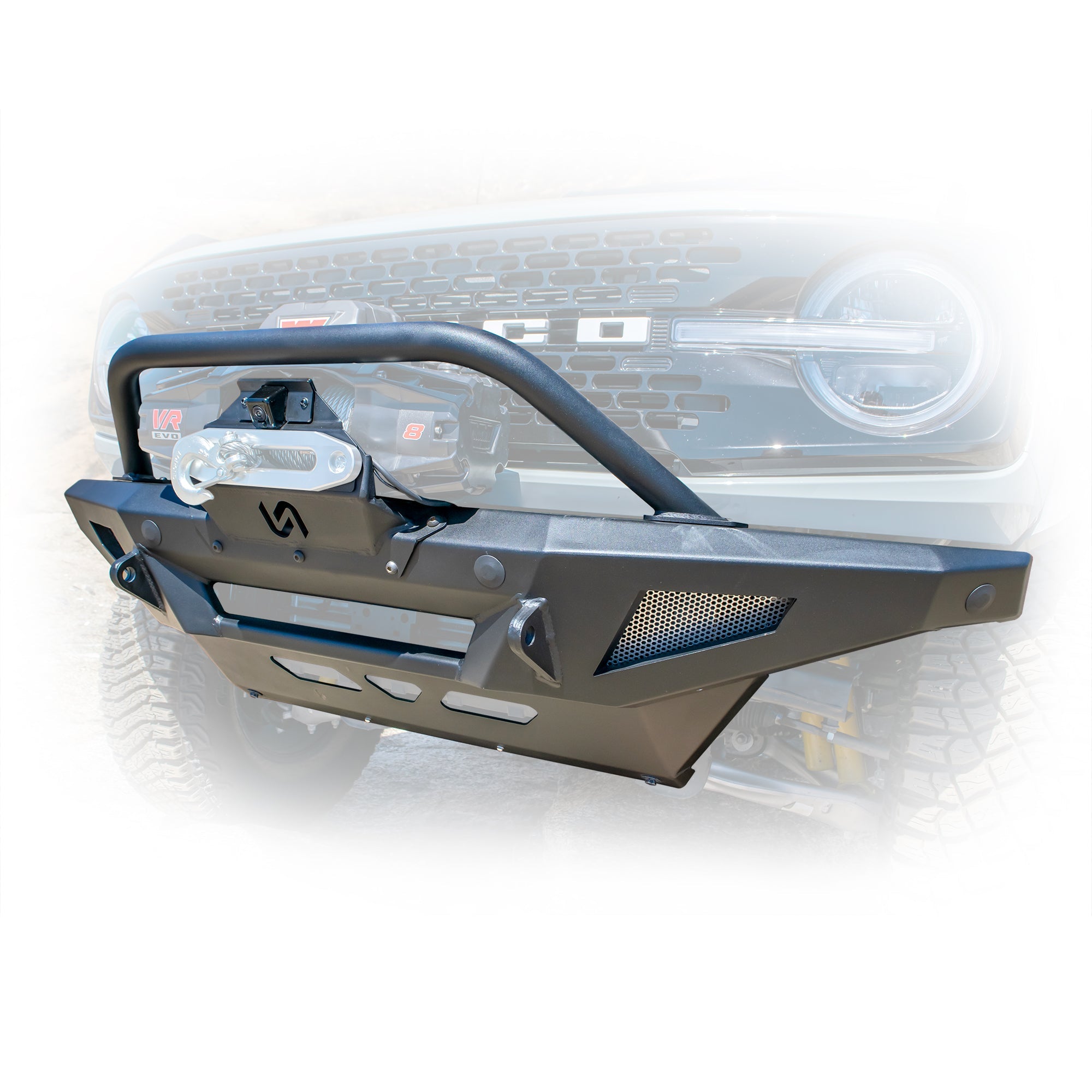 2021+ Ford Bronco Front Bumper - Turn Offroad