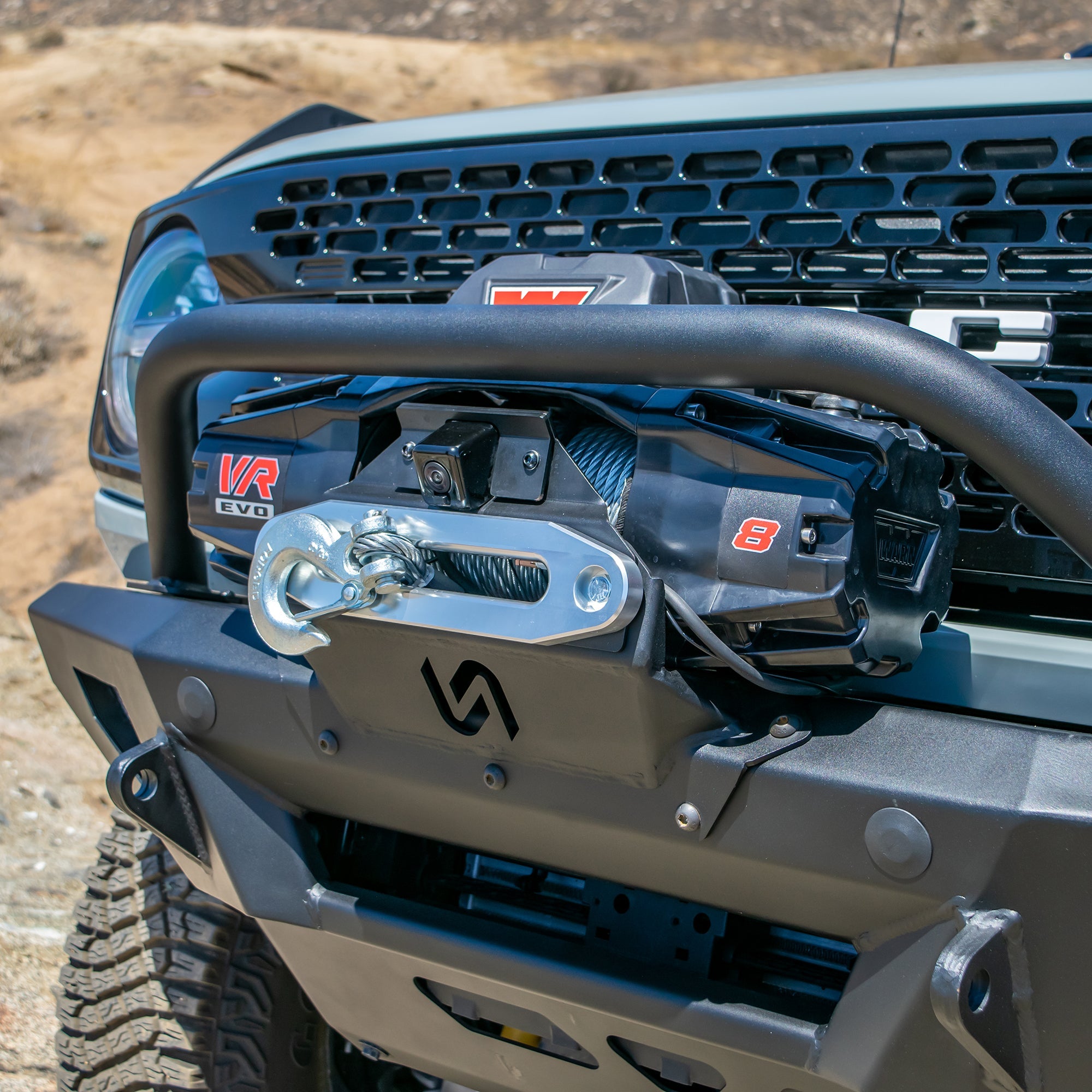 2021+ Ford Bronco Winch Mount - Turn Offroad