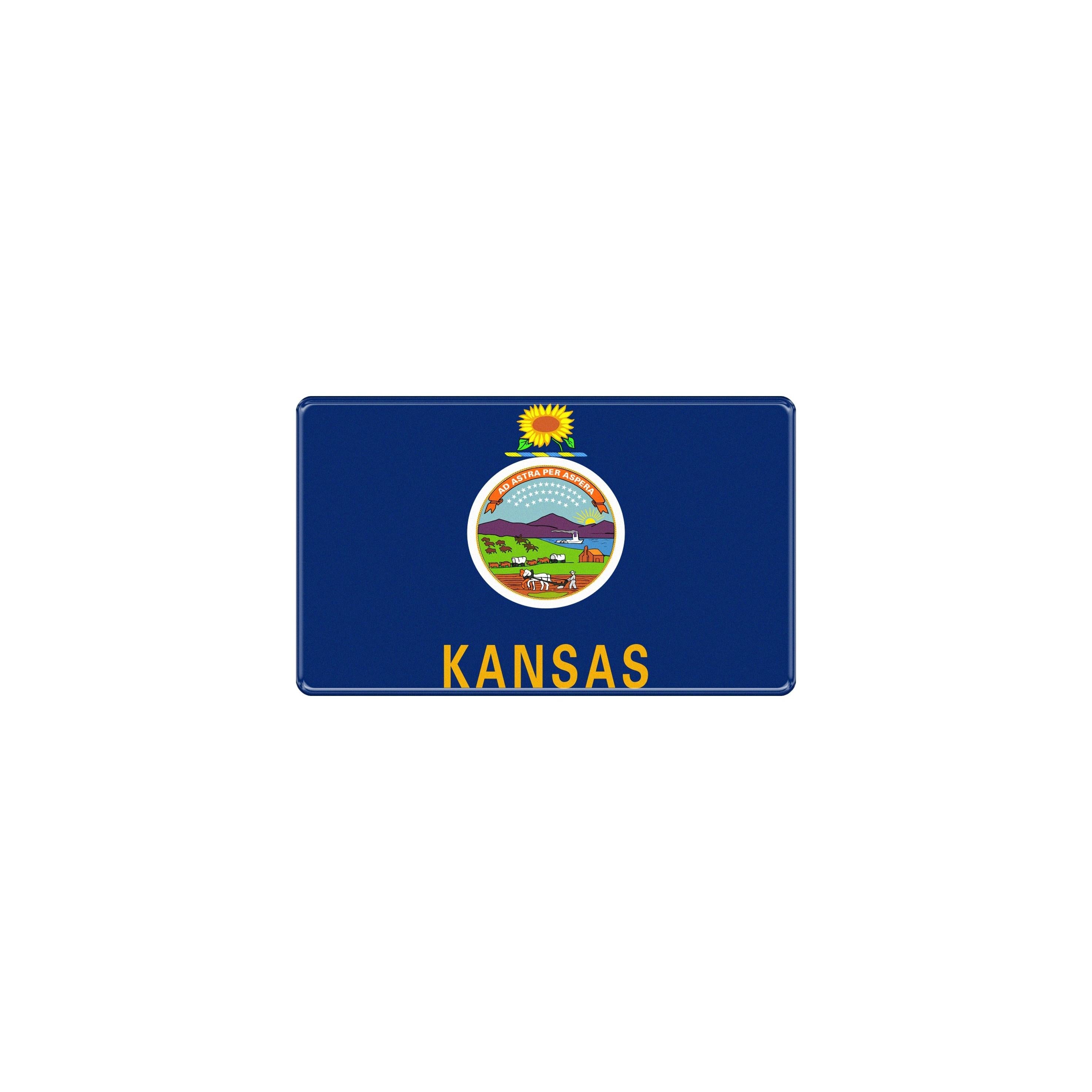 USA Flag Emblem Fits - Universal