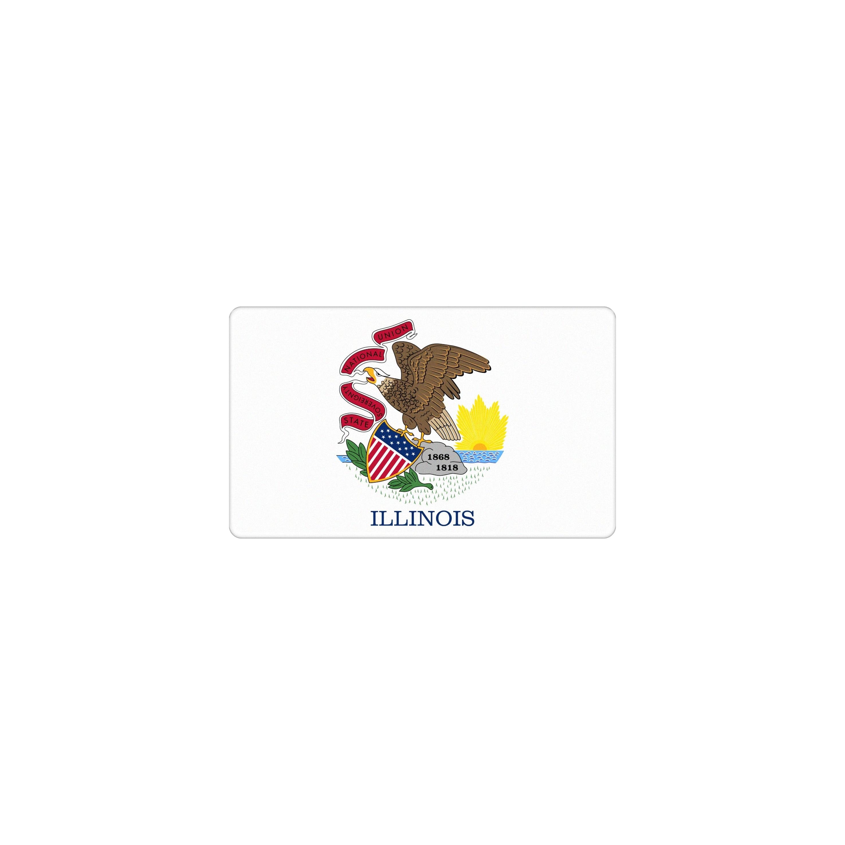 USA Flag Emblem Fits - Universal