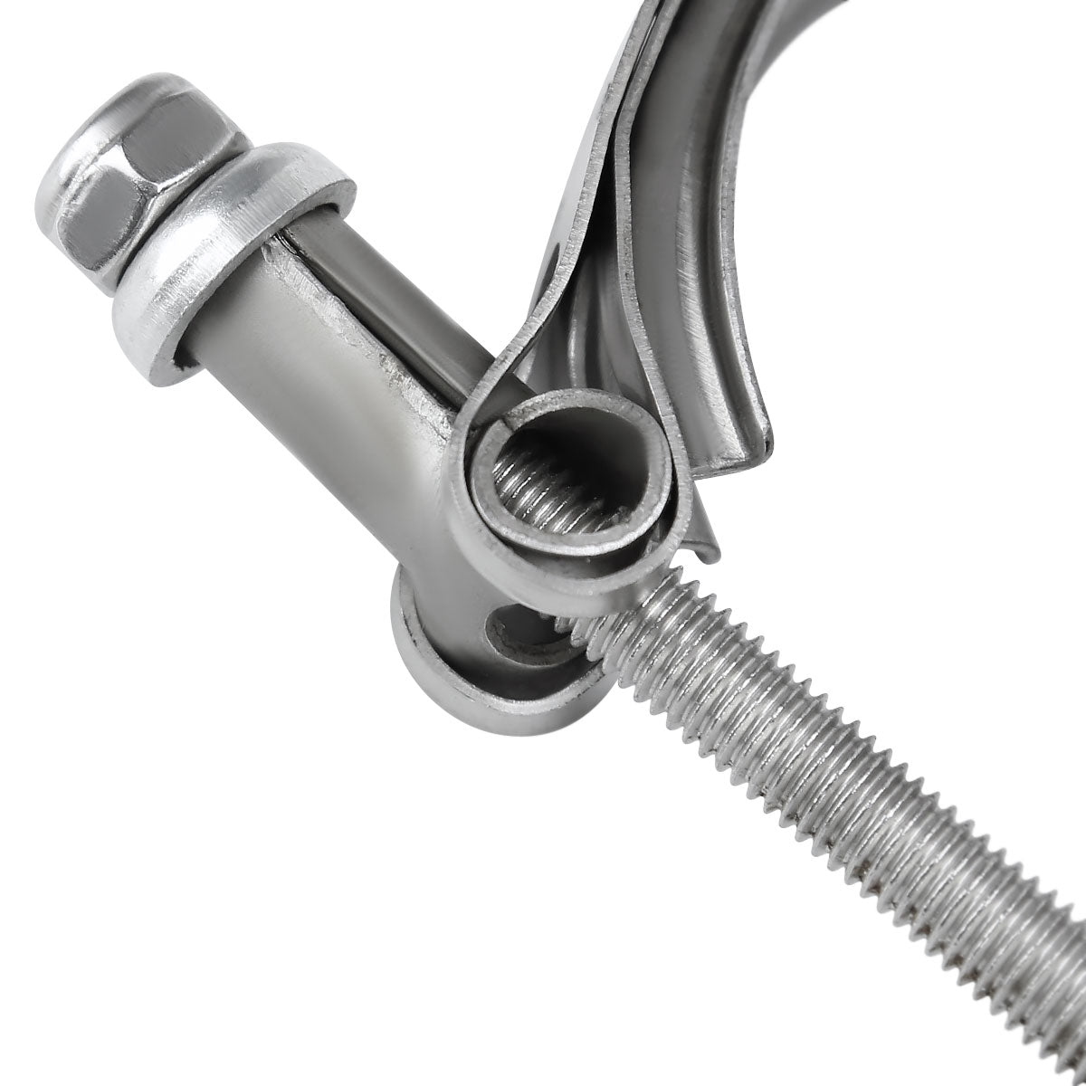 Universal 3.0" Mild Steel V-Band Clamp Assembly