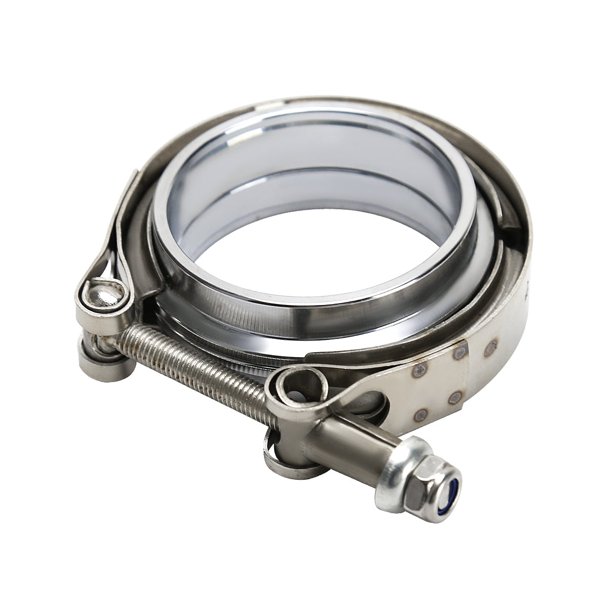 Universal 3.0" Mild Steel V-Band Clamp Assembly
