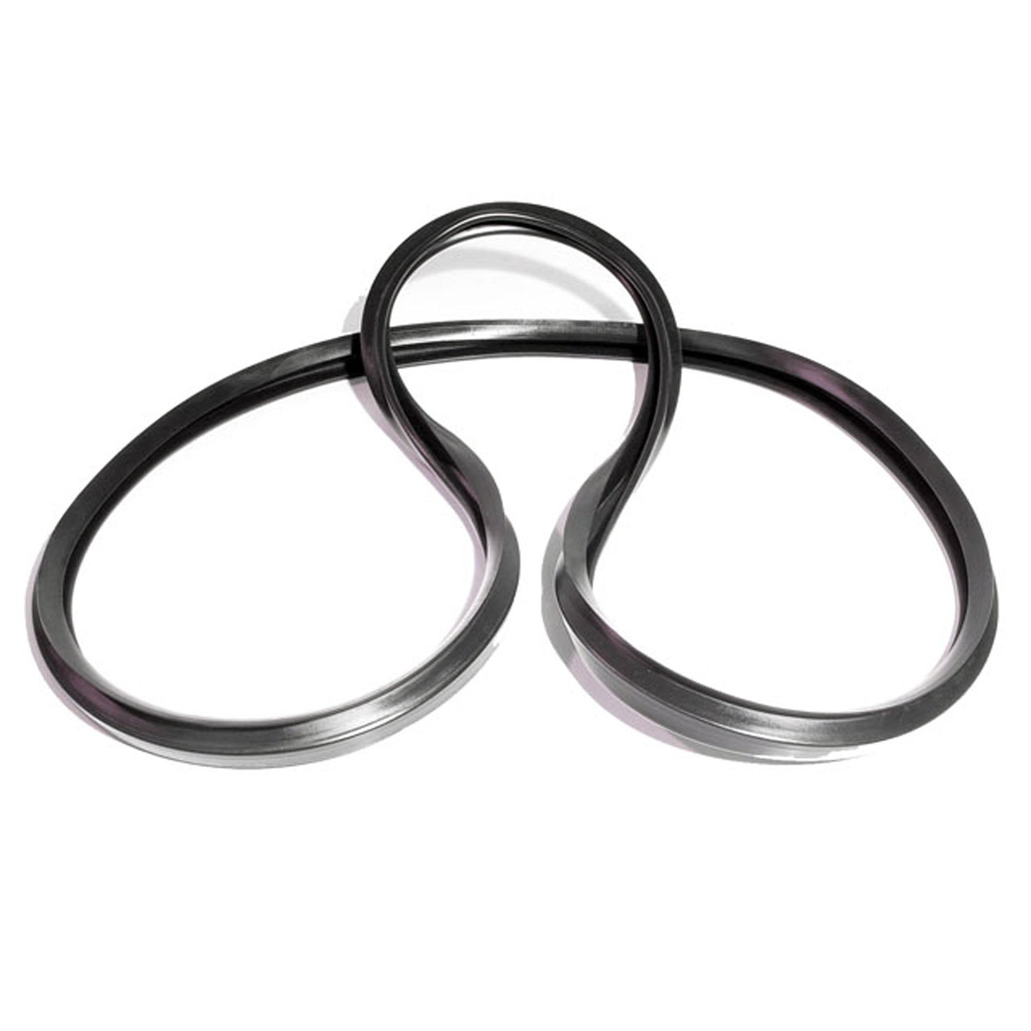 Vulcanized Side Front-Rear Sliding Window Seal For Willys Station Wagon VQT 9600