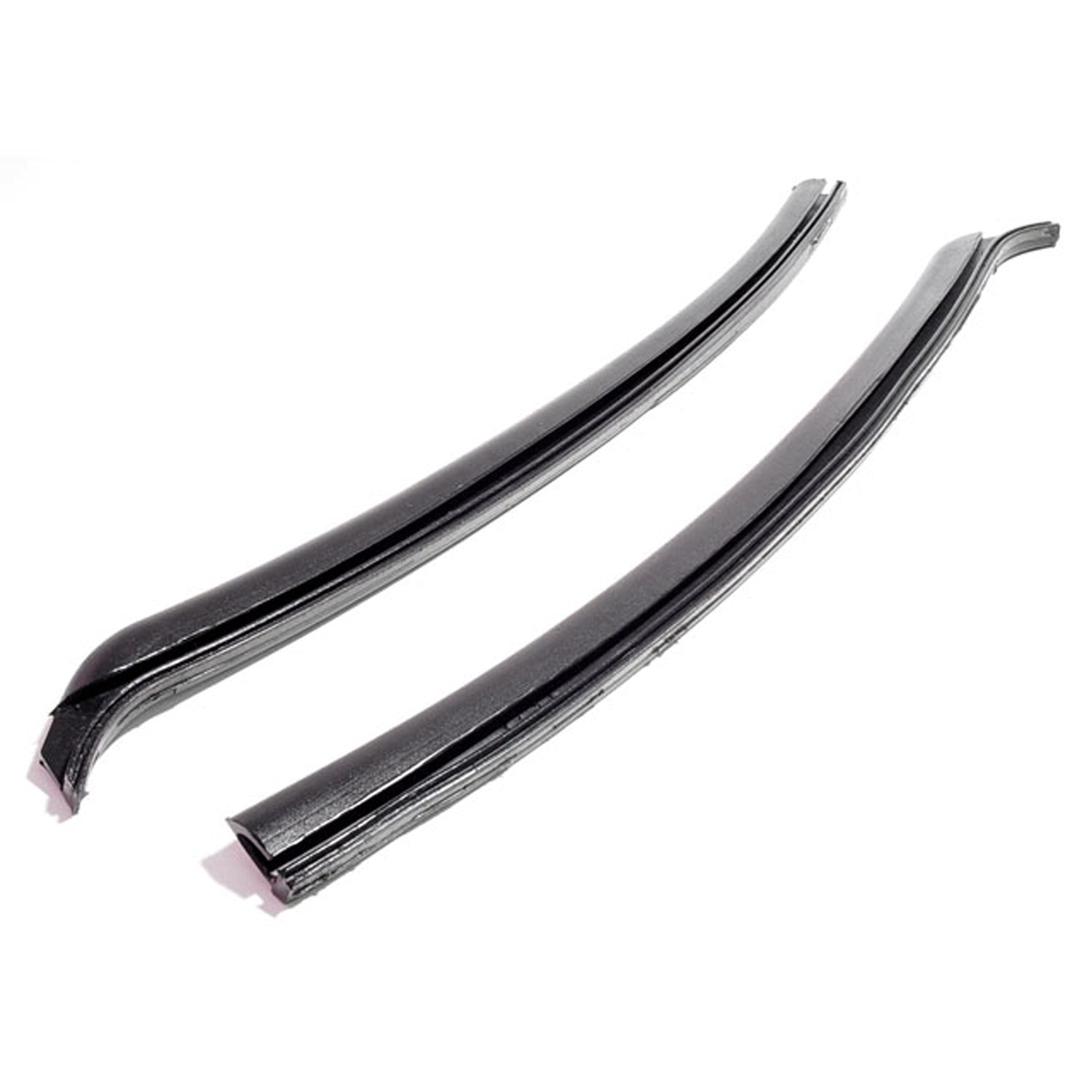 Rear Roll-Up Window Seals (Pair) For Buick Skylark, Special 1966-1967; VS 3-L