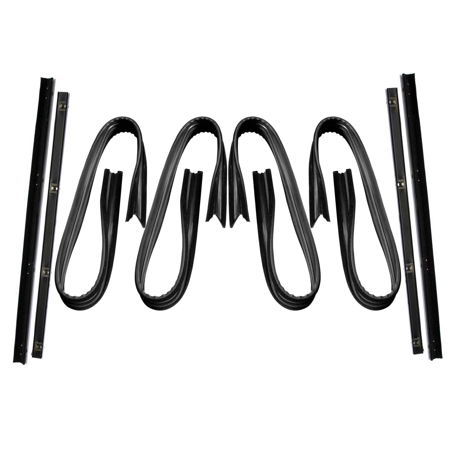 Window Sweepers and Glass Run Window Channels For Dodge B300 1979; WC 4300-03