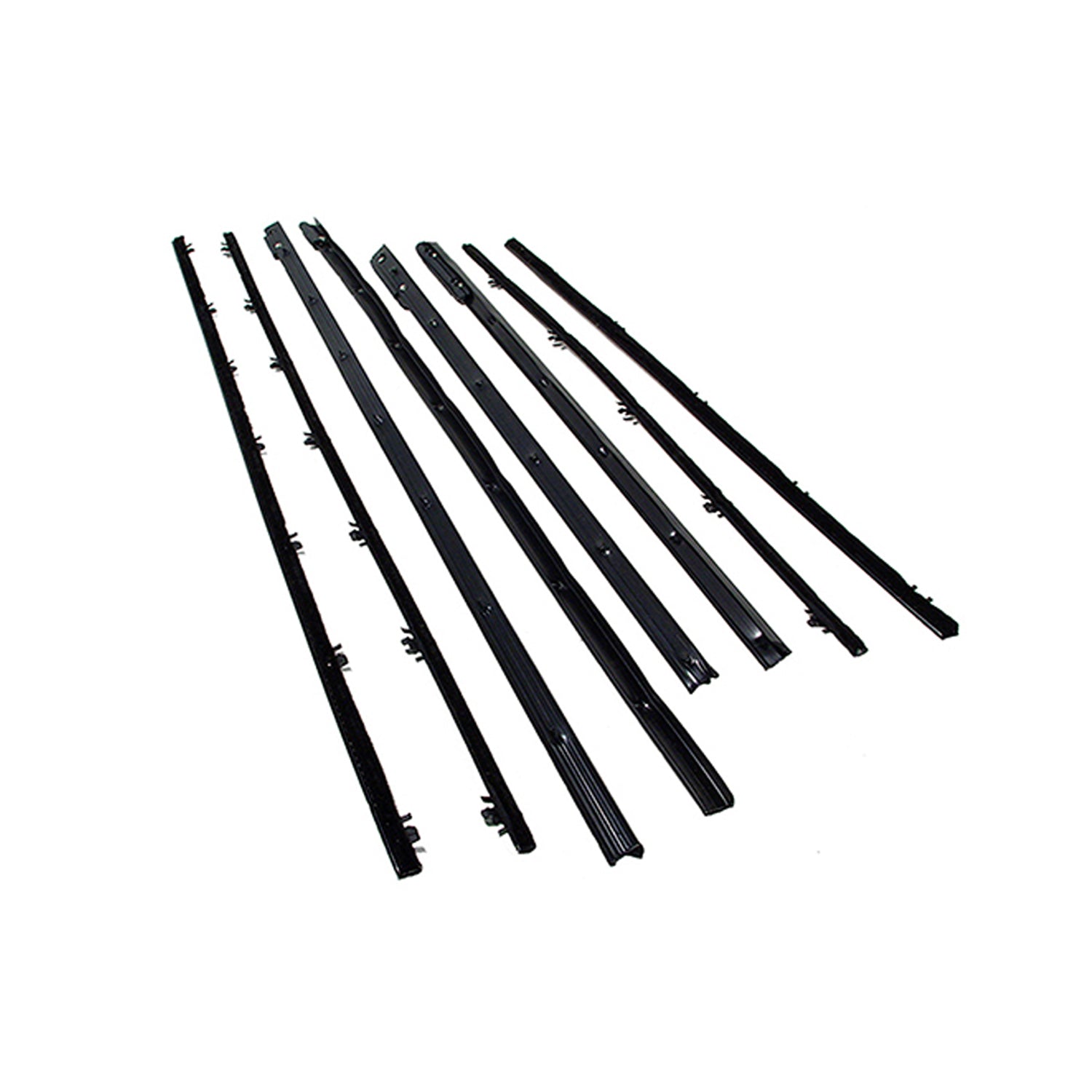 Window Sweeper Set - 2 Door Hardtop (8 Pc) For Chevrolet Impala 1966; WC 7200-73