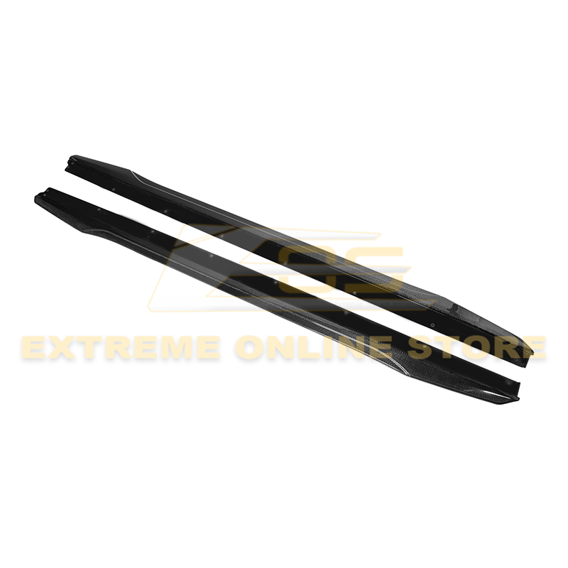 2020-Up Cadillac CT5-V | CT5 Sport BW DRY Carbon Side Skirts Rocker Panel