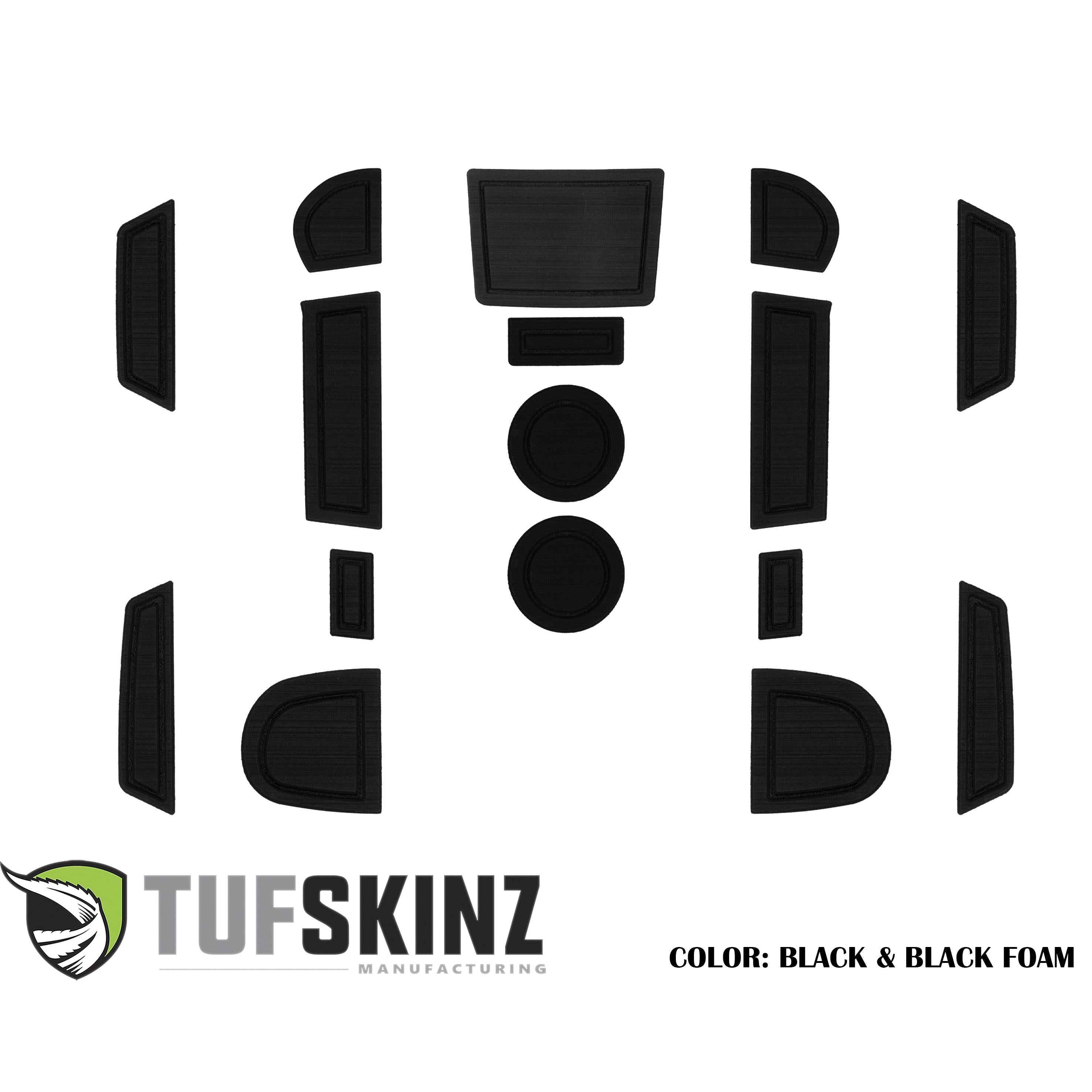 Manual Transmission Interior Foam Inserts Fits 2015-2020 Subaru WRX Black/Black