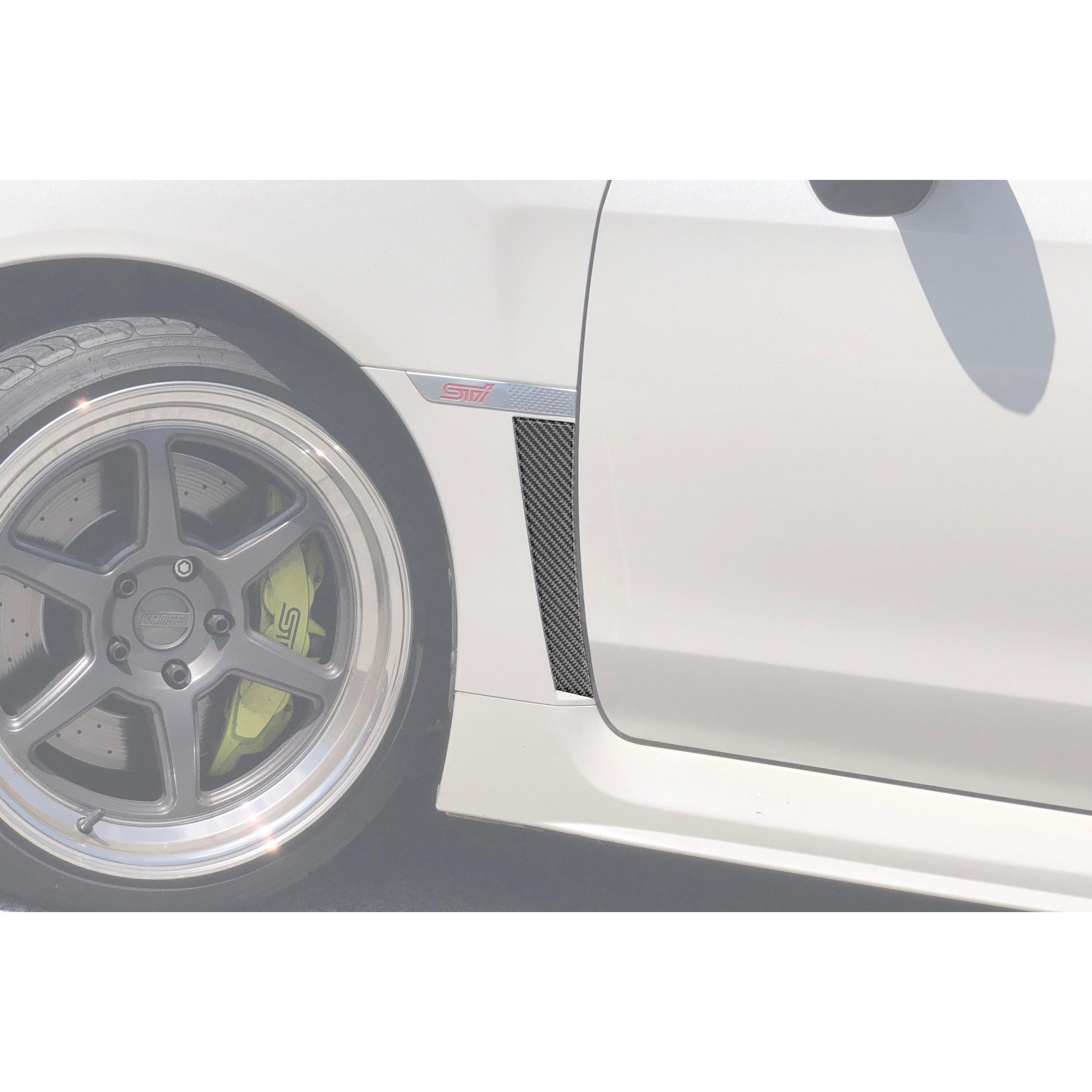 Lower Fender Vent Accent Overlays Fits 2015-2021 Subaru WRX