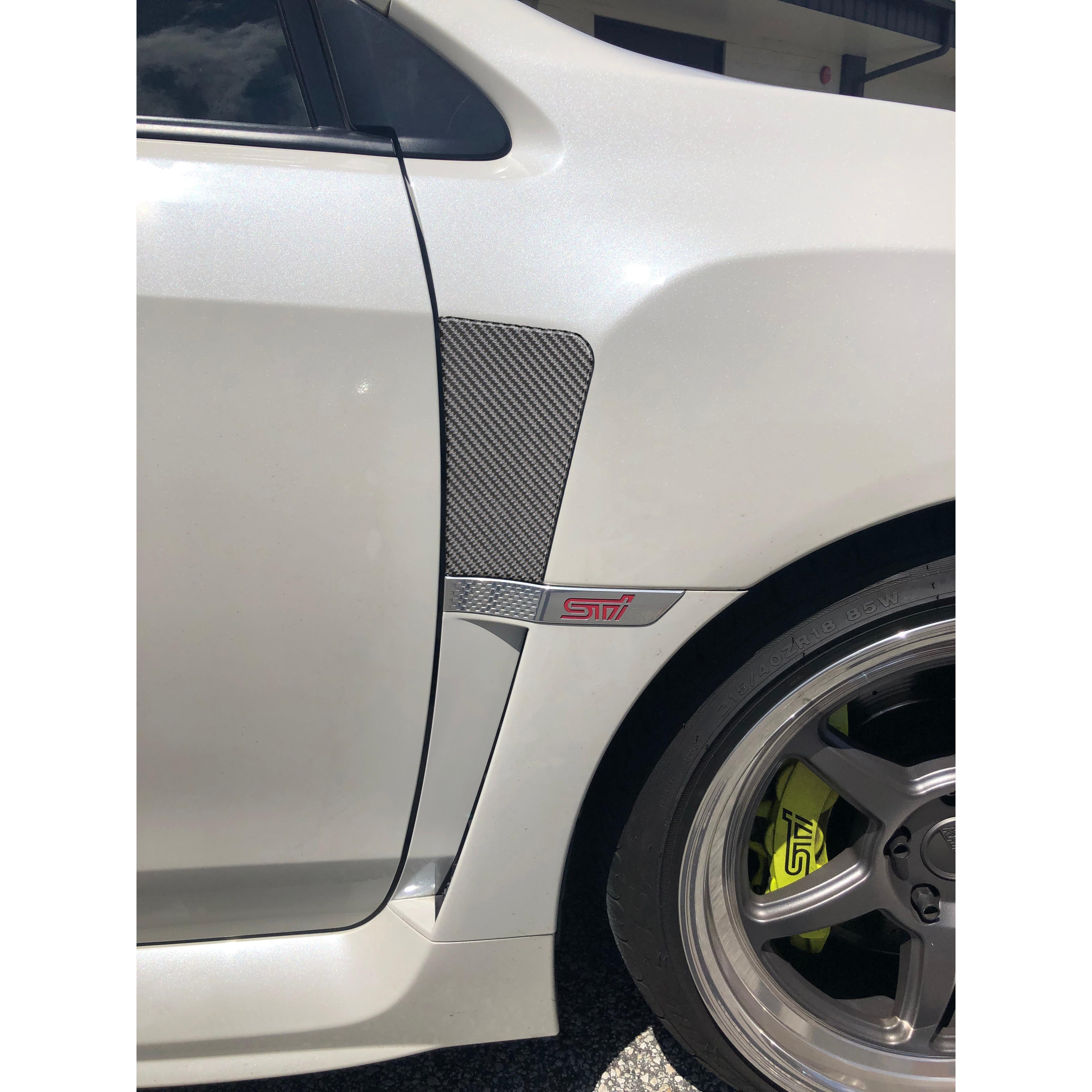 Fender Vent Upper Accent Trim Fits 2015-2021 Subaru WRX/WRX STI