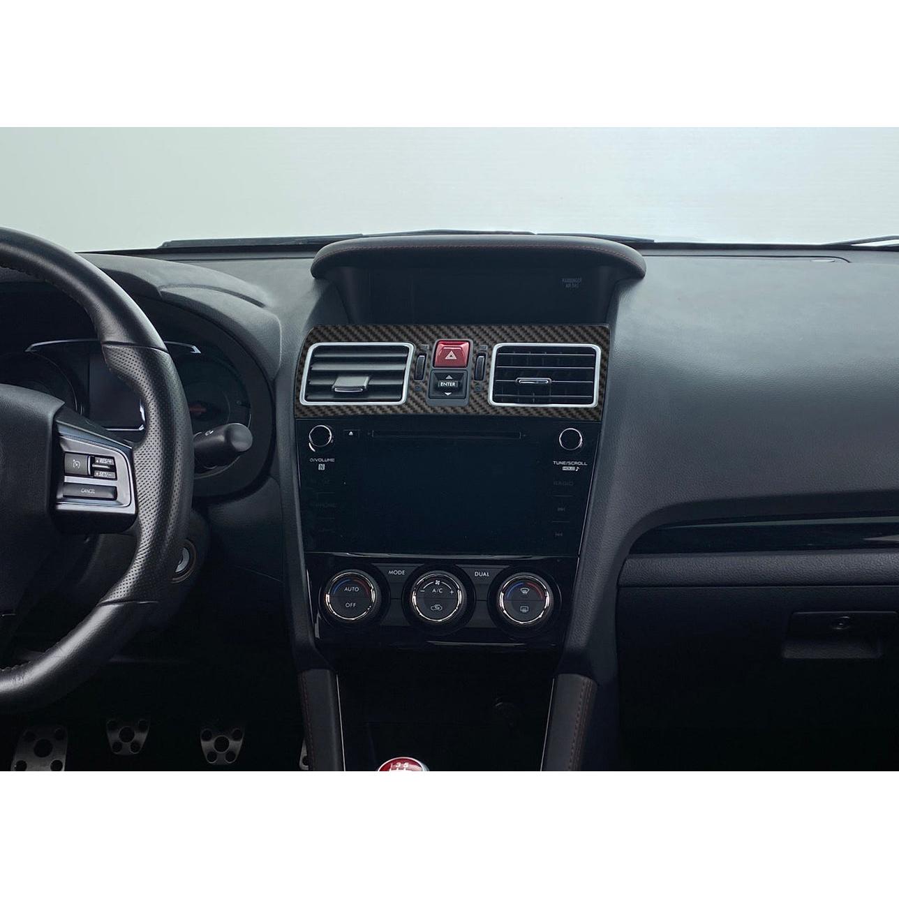 Center Air Vents Accent Trim Fits 2015-2021 Subaru WRX/WRX STI