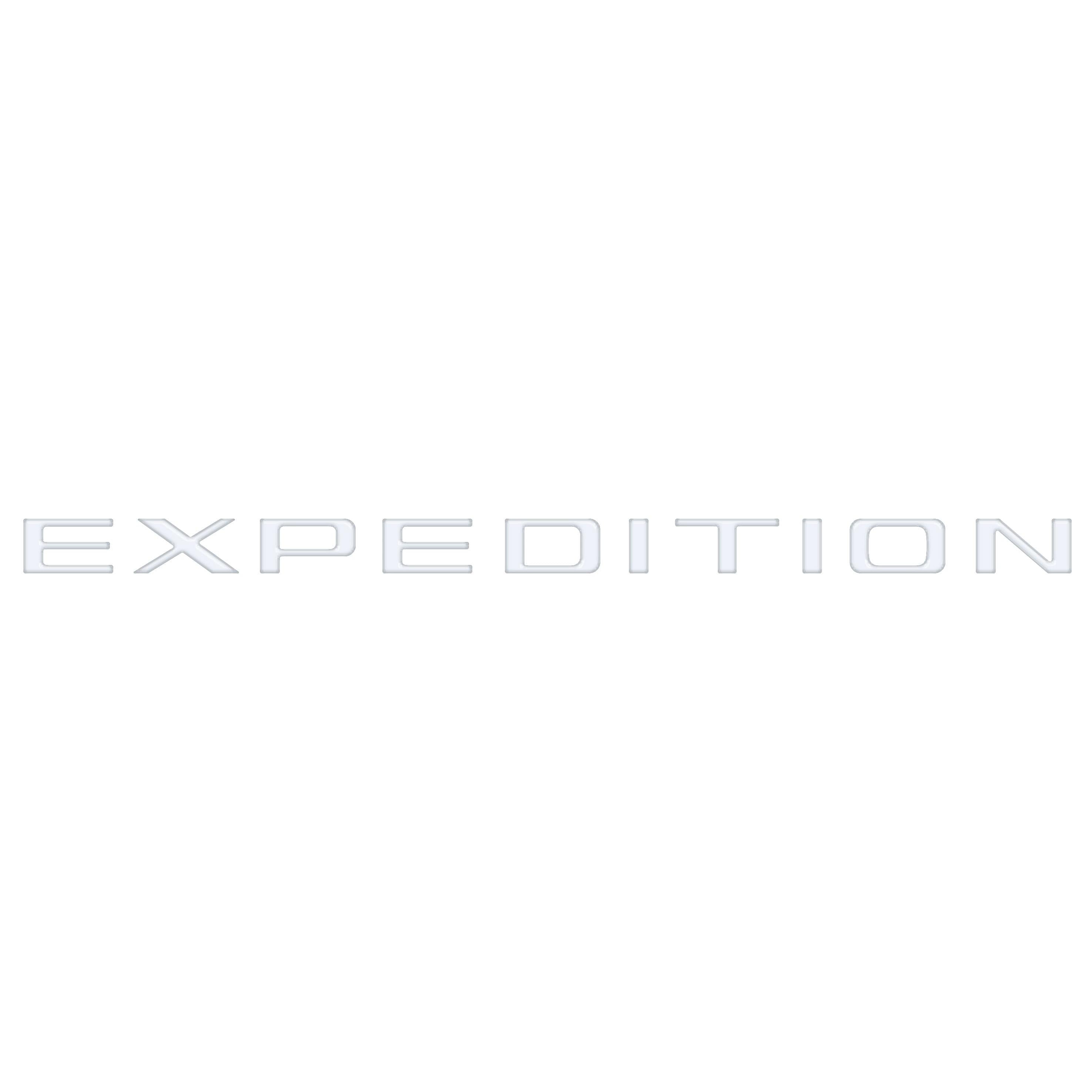 Liftgate or Hood Letter Overlays Fits 2022-2026 Ford Expedition