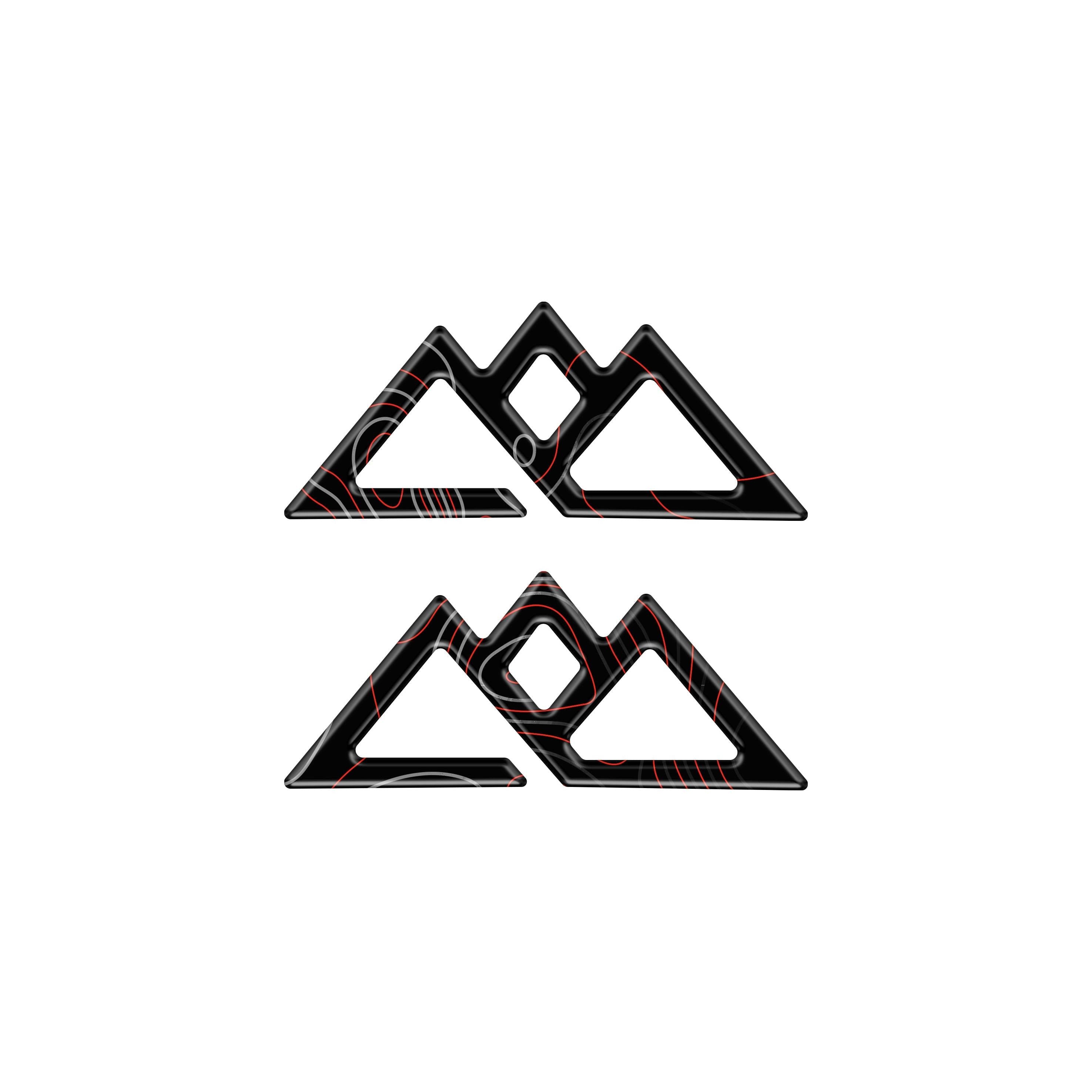 Timberline Logo Inserts Fits 2021-2024 Ford Explorer & Expedition