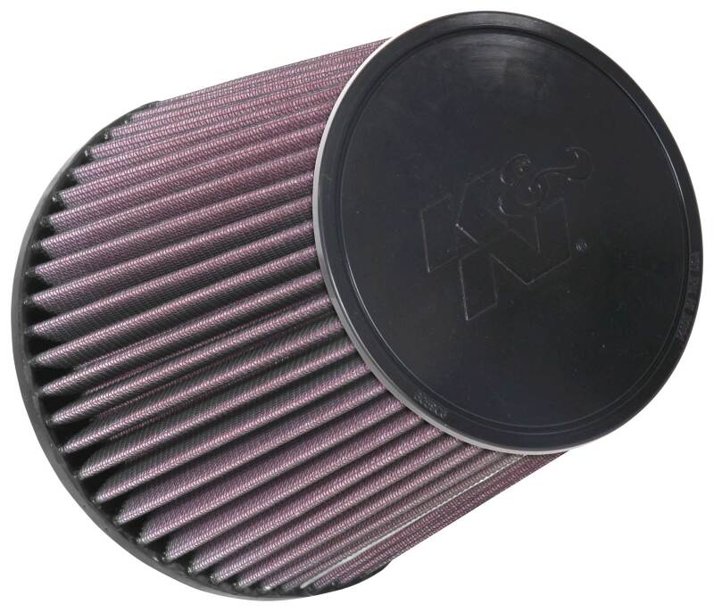 K&N Universal Clamp-On Air Filter 5in FLG / 6-1/2in B / 5in T / 6-1/2in H-SR1 Performance