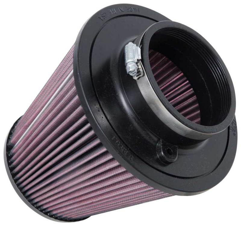 K&N Universal Clamp-On Air Filter 3-7/8in FLG / 7-1/2in B / 5in T / 7in H-SR1 Performance